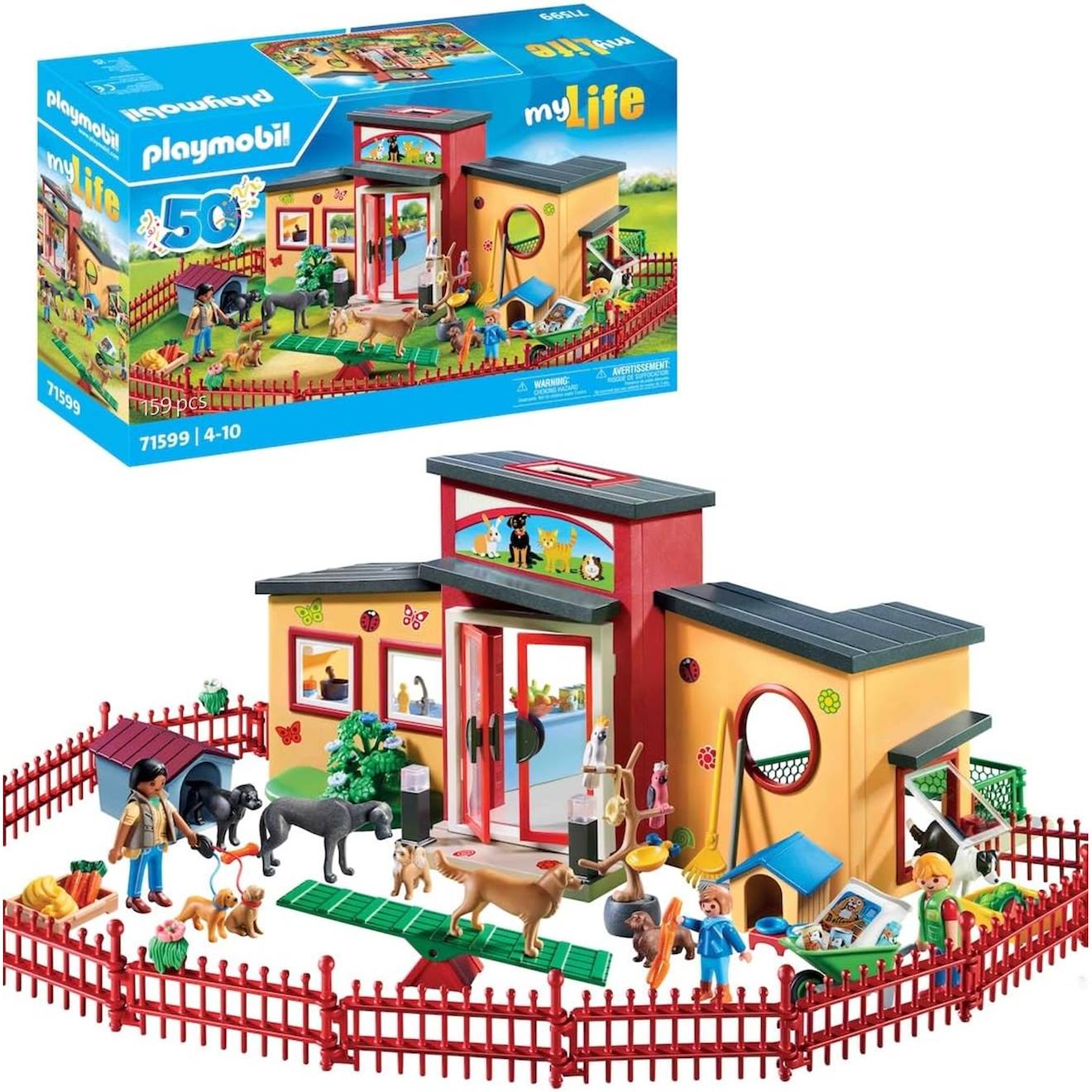 Pension Des Animaux Avec Soigneurs Et Enfant 71599 Multicolore