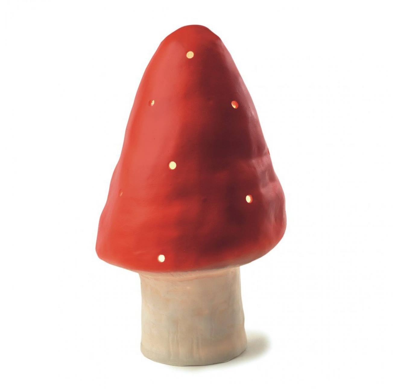 Petite Lampe Veilleuse Champignon Rouge