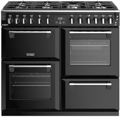 Piano de cuisson gaz STOVES RICHMOND DELUXE 100 DFT NOIR