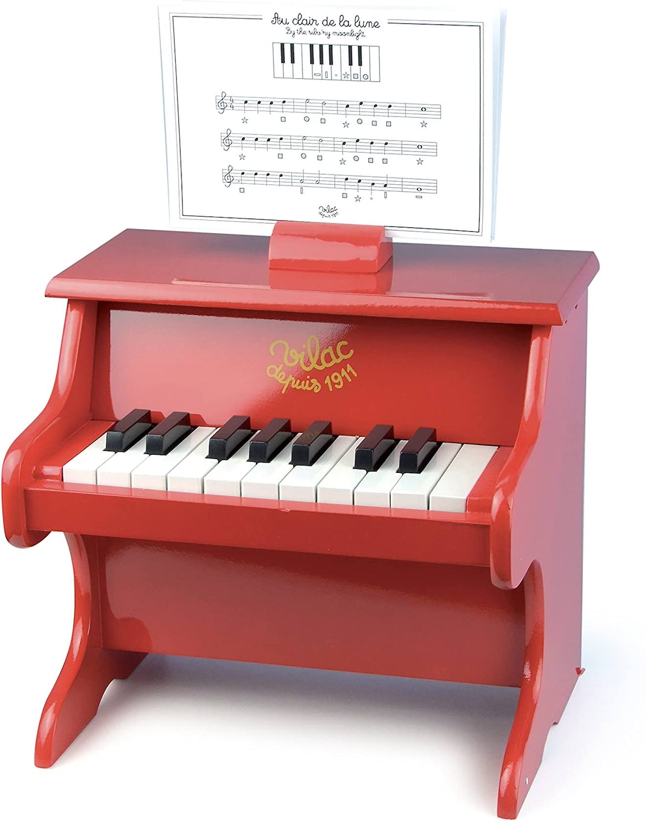 Piano Pour Enfant Rouge