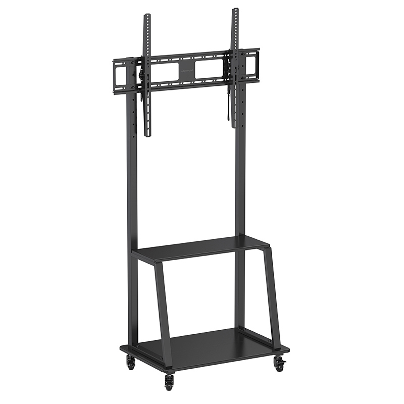 Pied De Sol Edenwood Pour Tv De 65 À 100'' Sur Roulettes