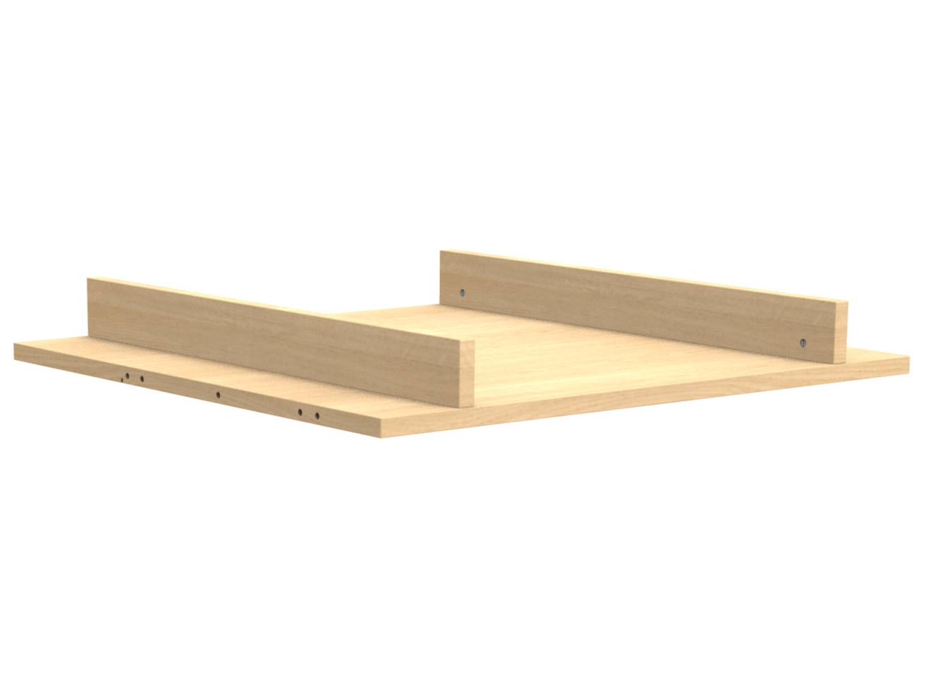 Plan À Langer Pour Commode Jusqu'à 15 Kg - Cannelle Marron