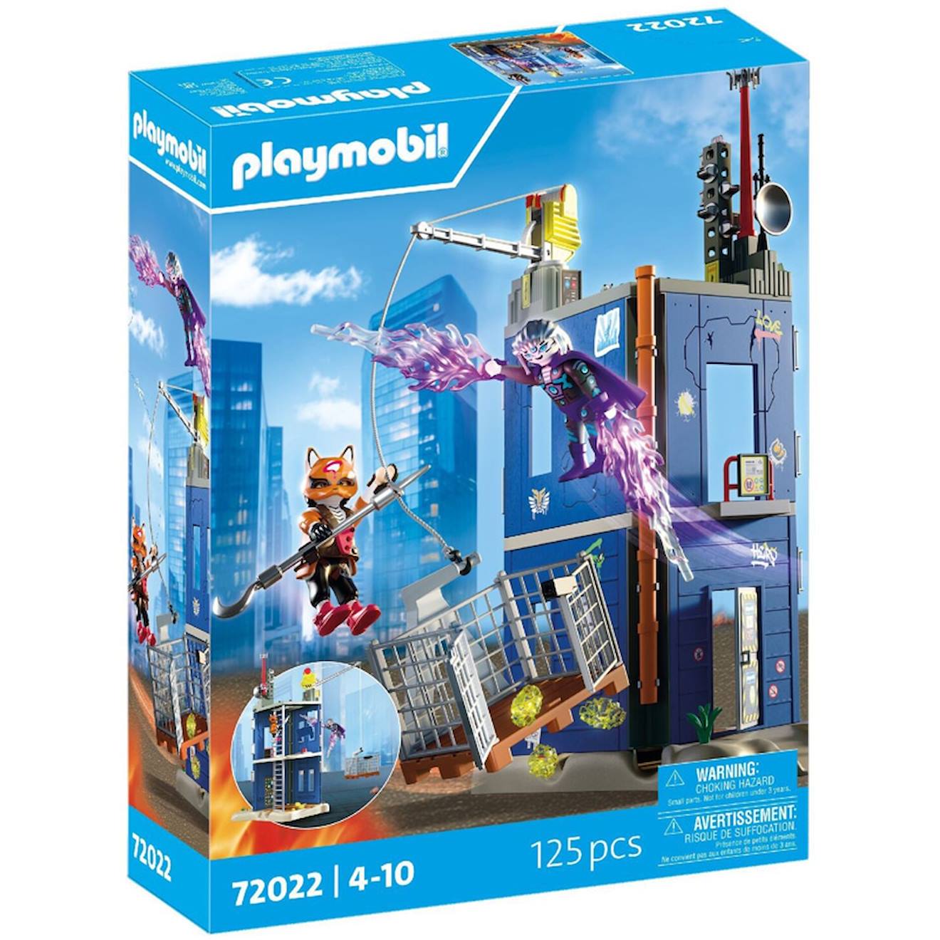 Playmobil 72022 - Duel À La Tour Des Héros Multicolore