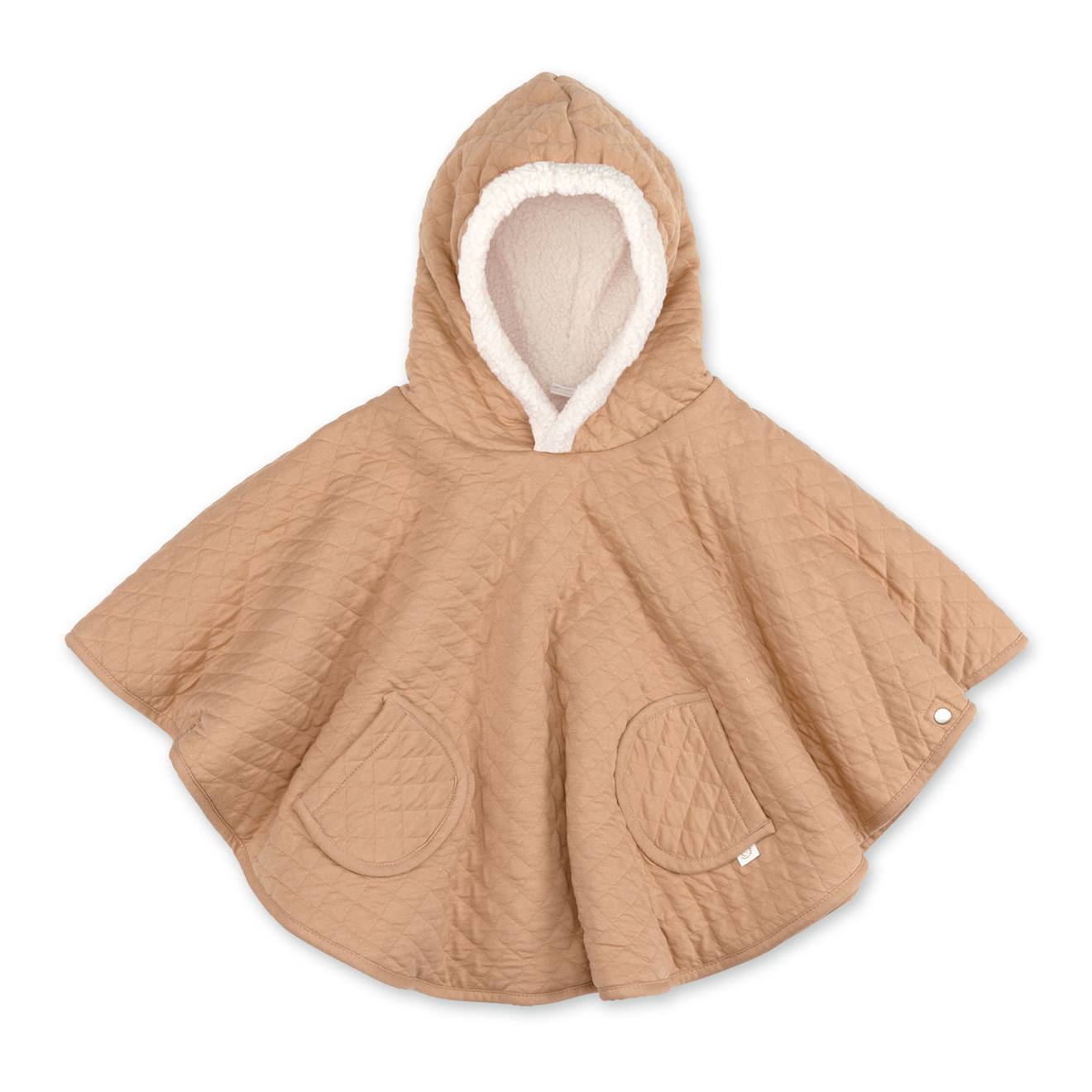 Poncho De Voyage Bébé Pour Siège Auto - Dehors Bien Au Chaud Beige