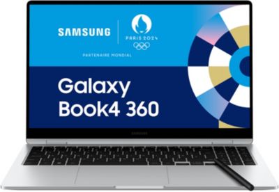 Portable SAMSUNG Galaxy Book4 360 15 I7 16Go 512Go Argent