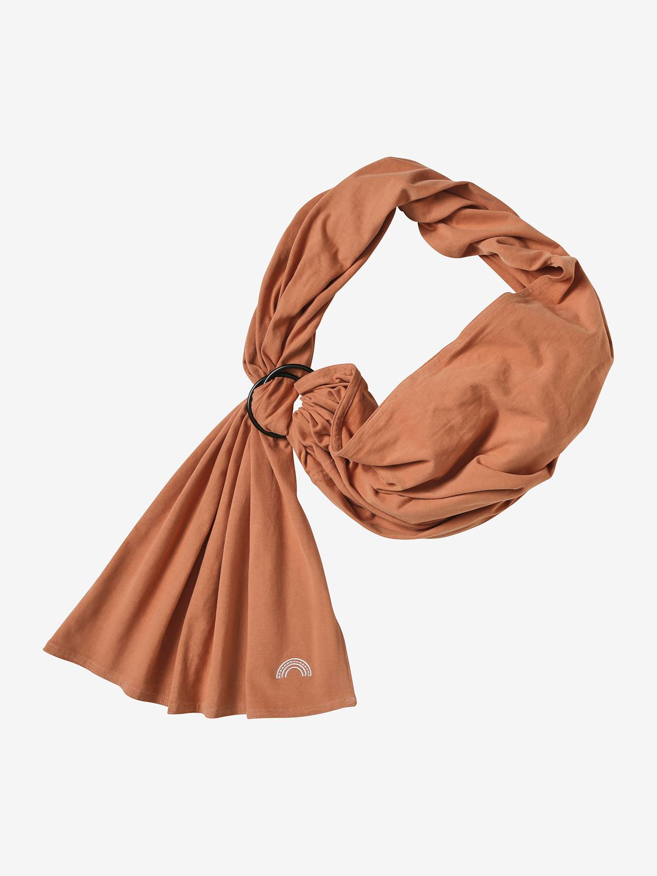 Porte-bébé écharpe avec anneau bronze