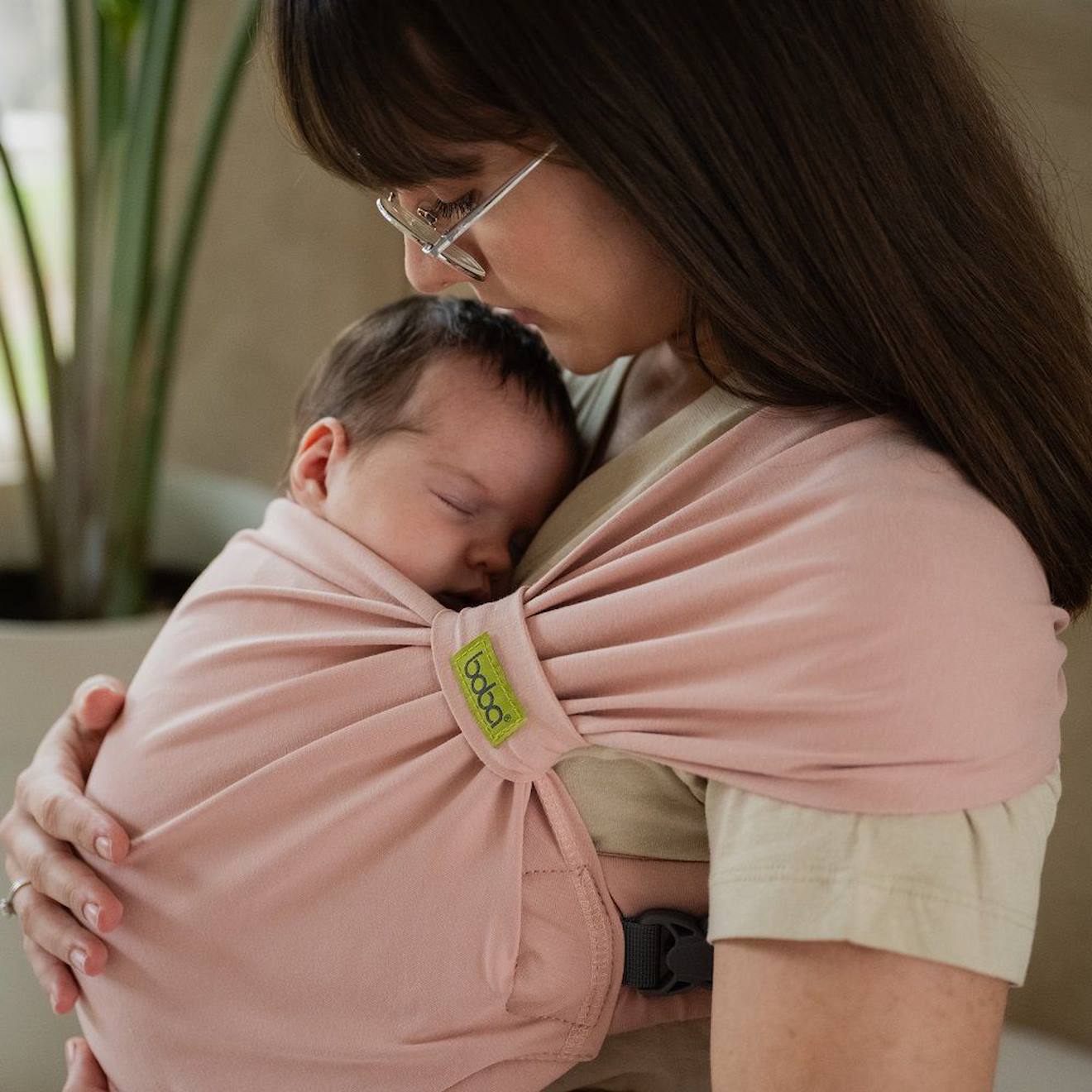 Porte-bébé Hybride Boba Bliss Bloom Rose