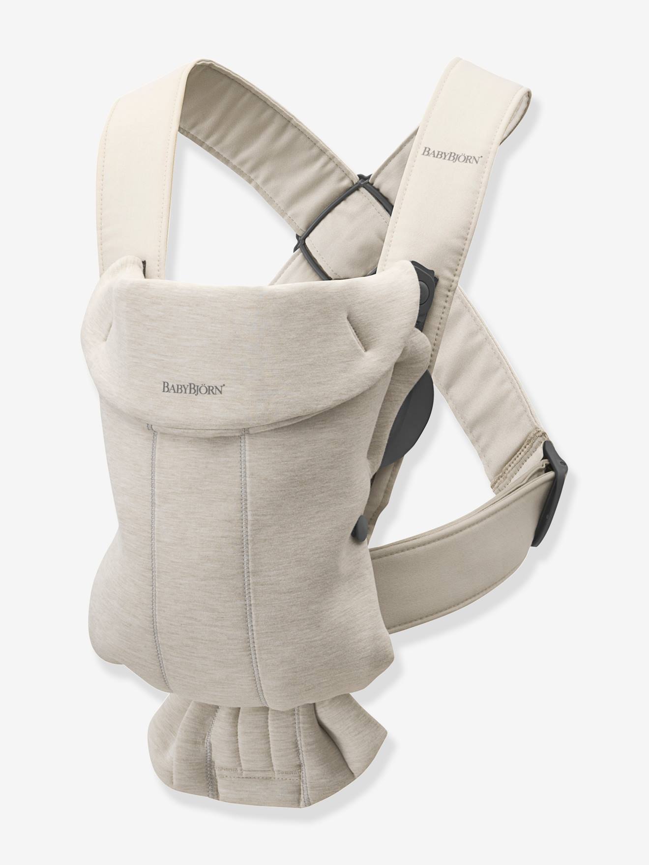 Porte-bébé Mini Jersey 3D BabyBjörn beige