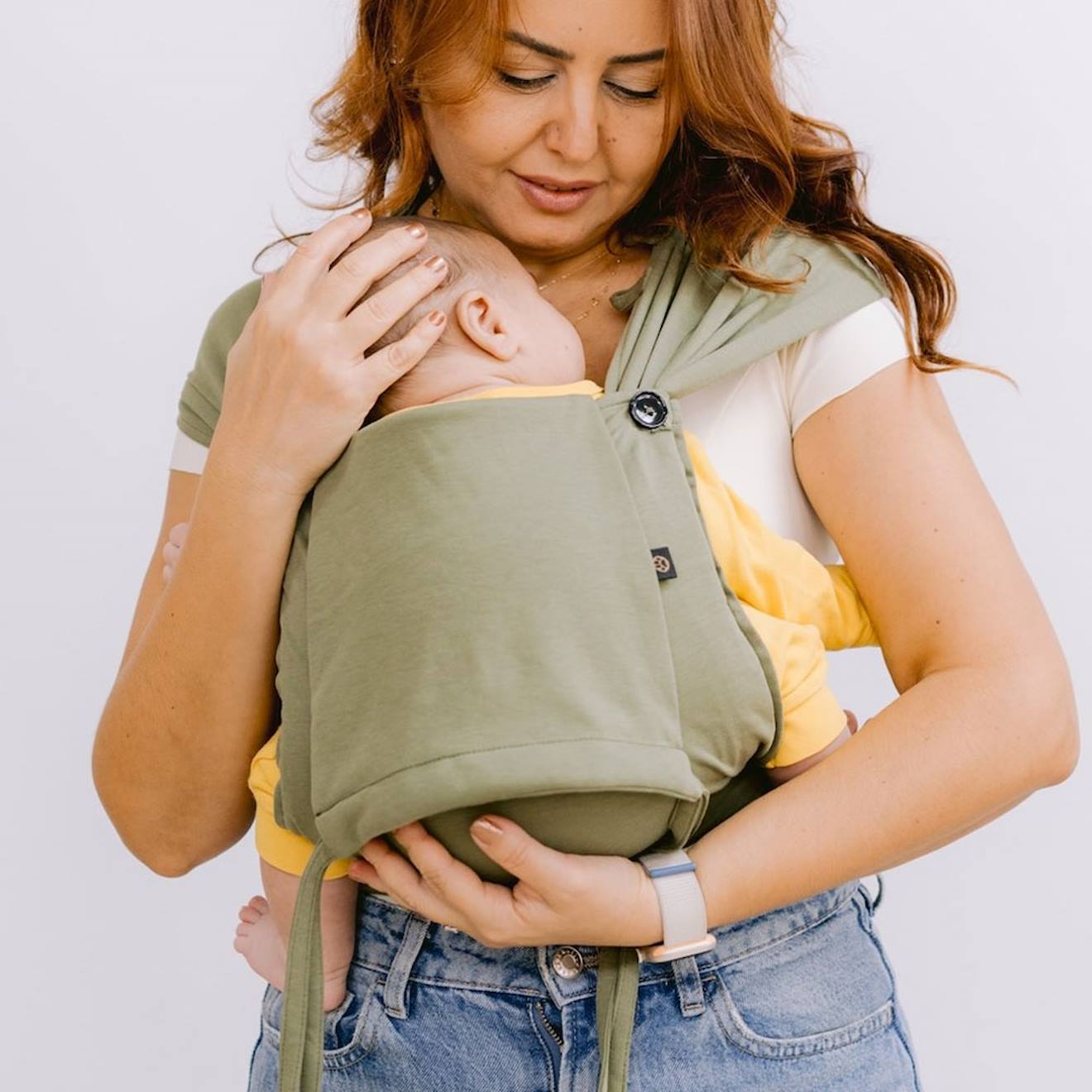 Porte-bébé Tiny - Olive Vert Clair