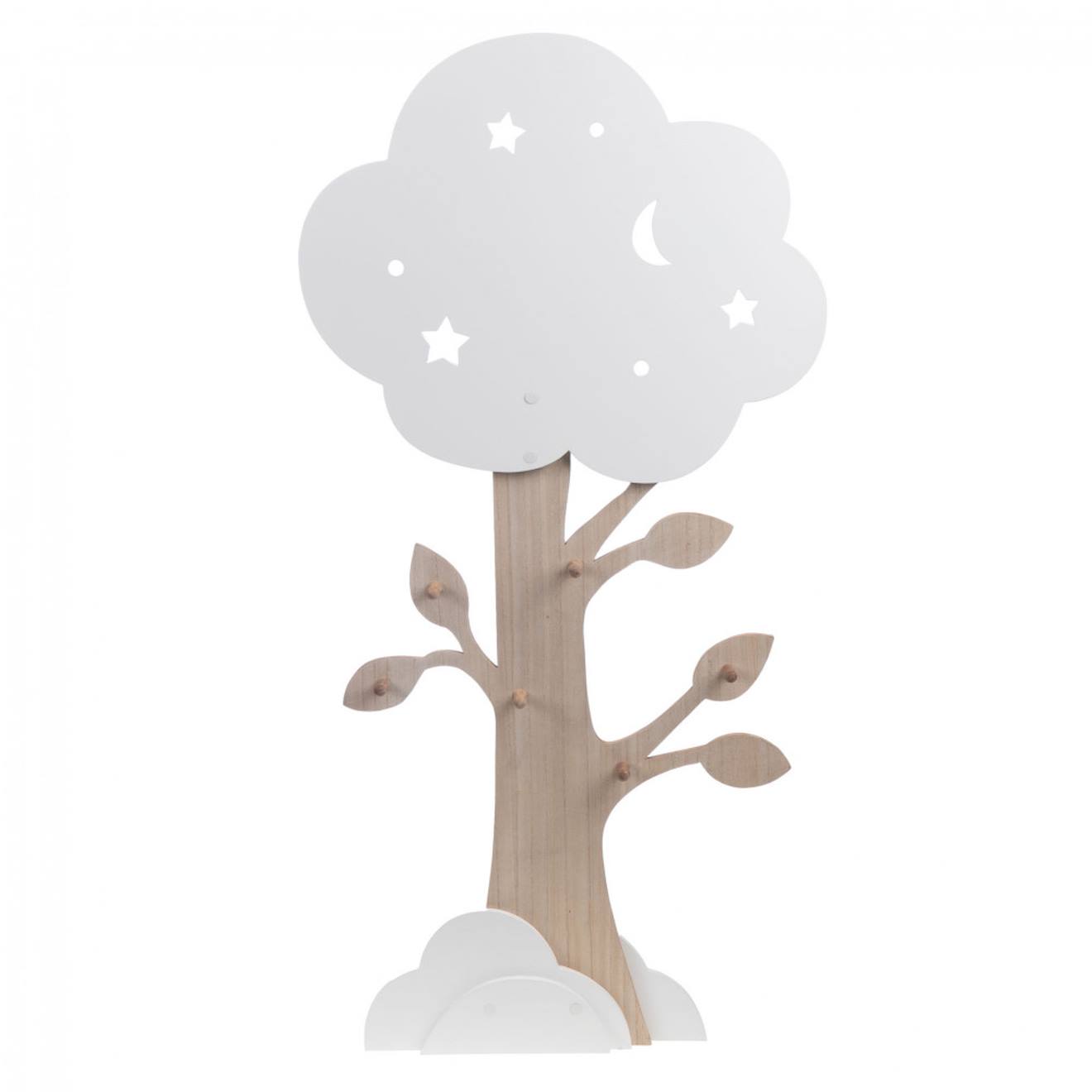 Porte Manteau Mural Louison Blanc