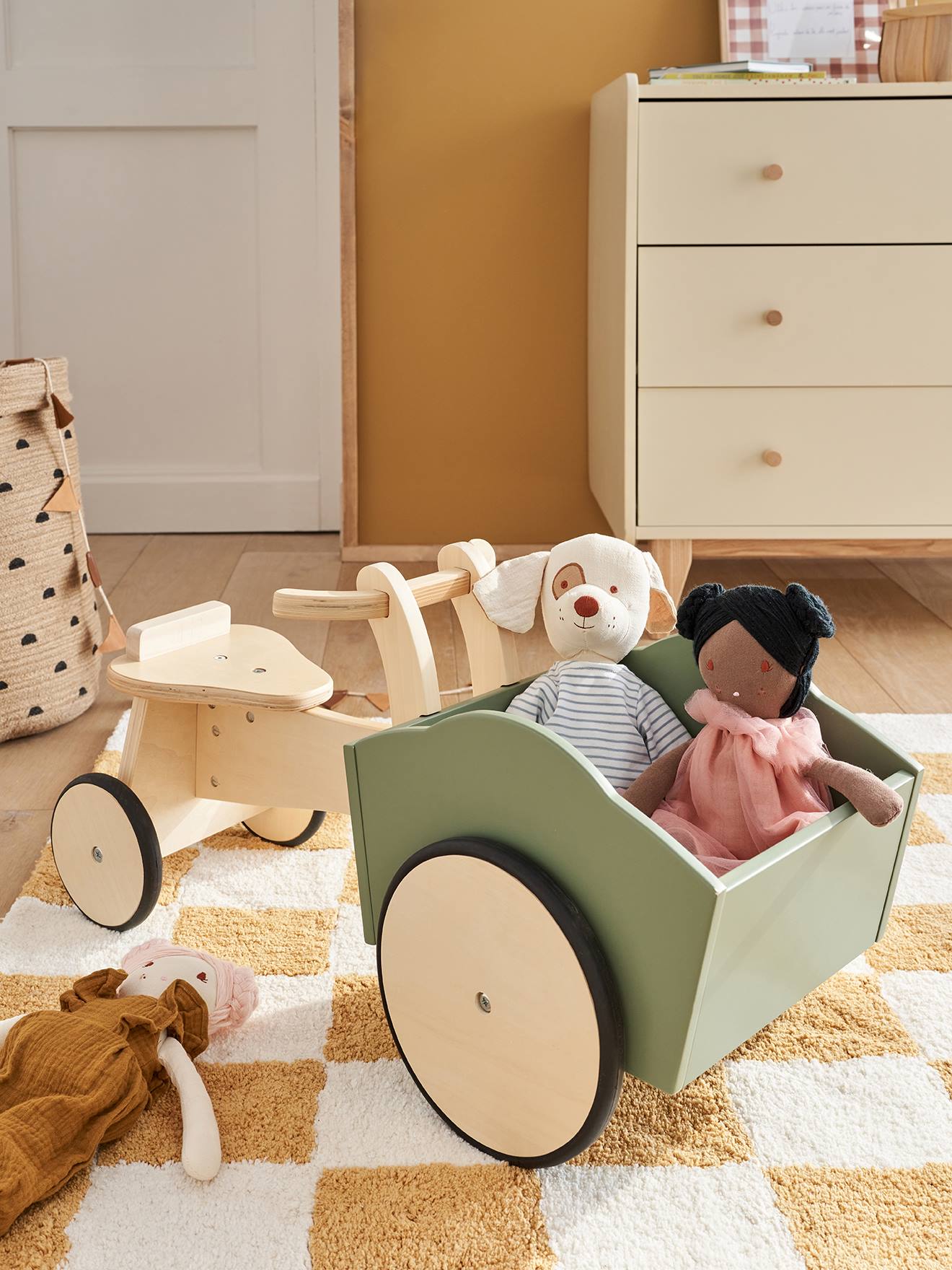 Porteur cargo en bois FSC bois