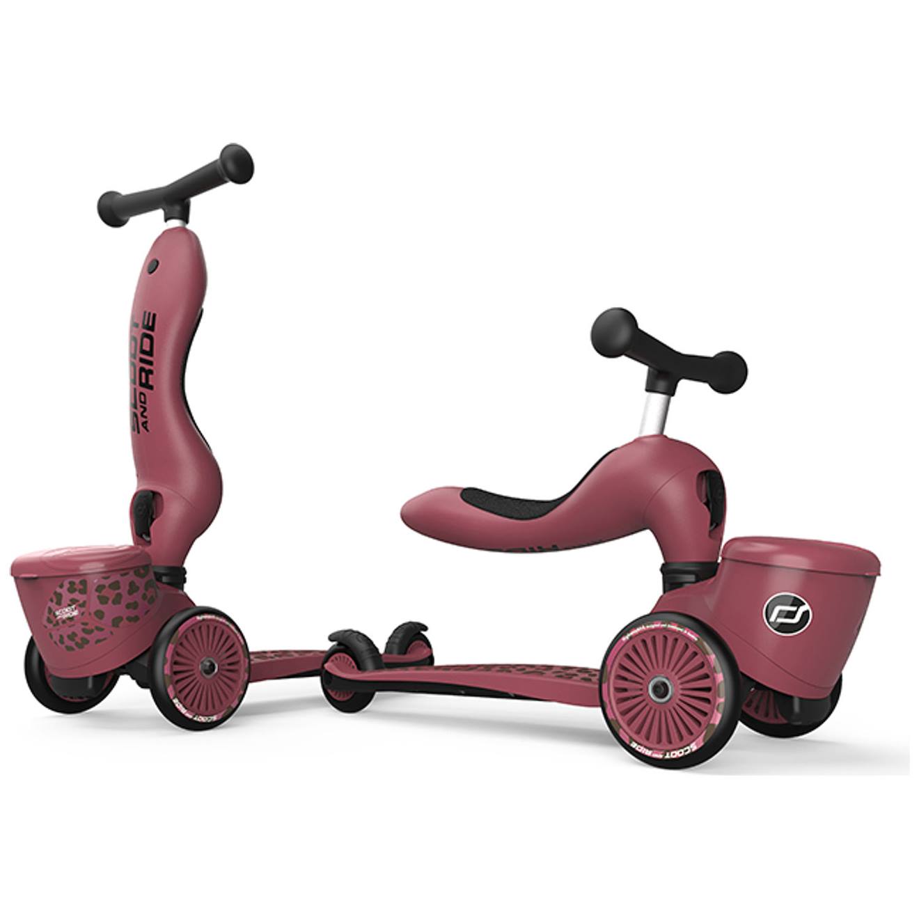 Porteur Évolutif En Highwaykick 1 Lifestyle Wildcat Rouge, Noir