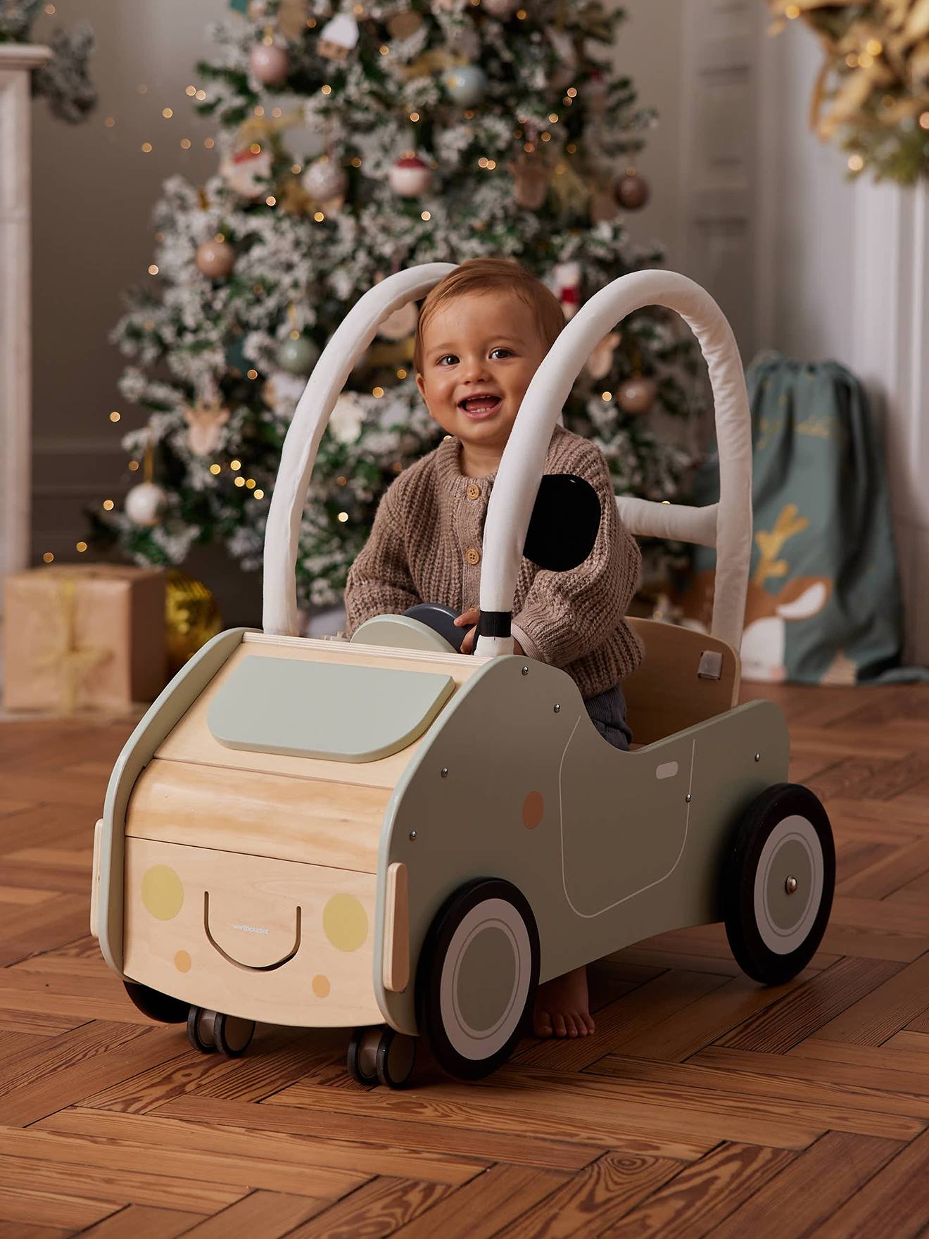 Porteur voiture géante en bois FSC bois