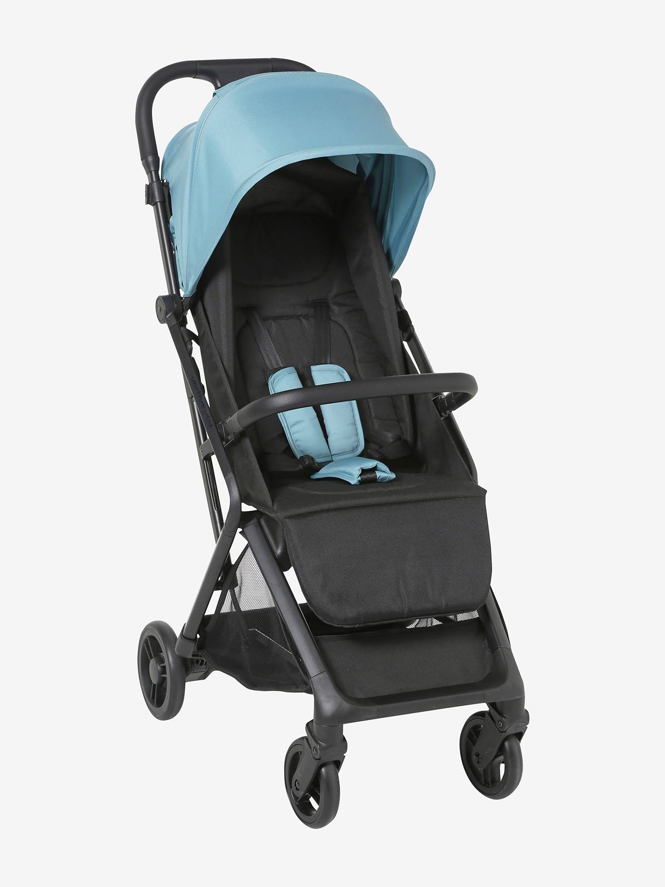 Poussette compacte Ikaria bleu canard