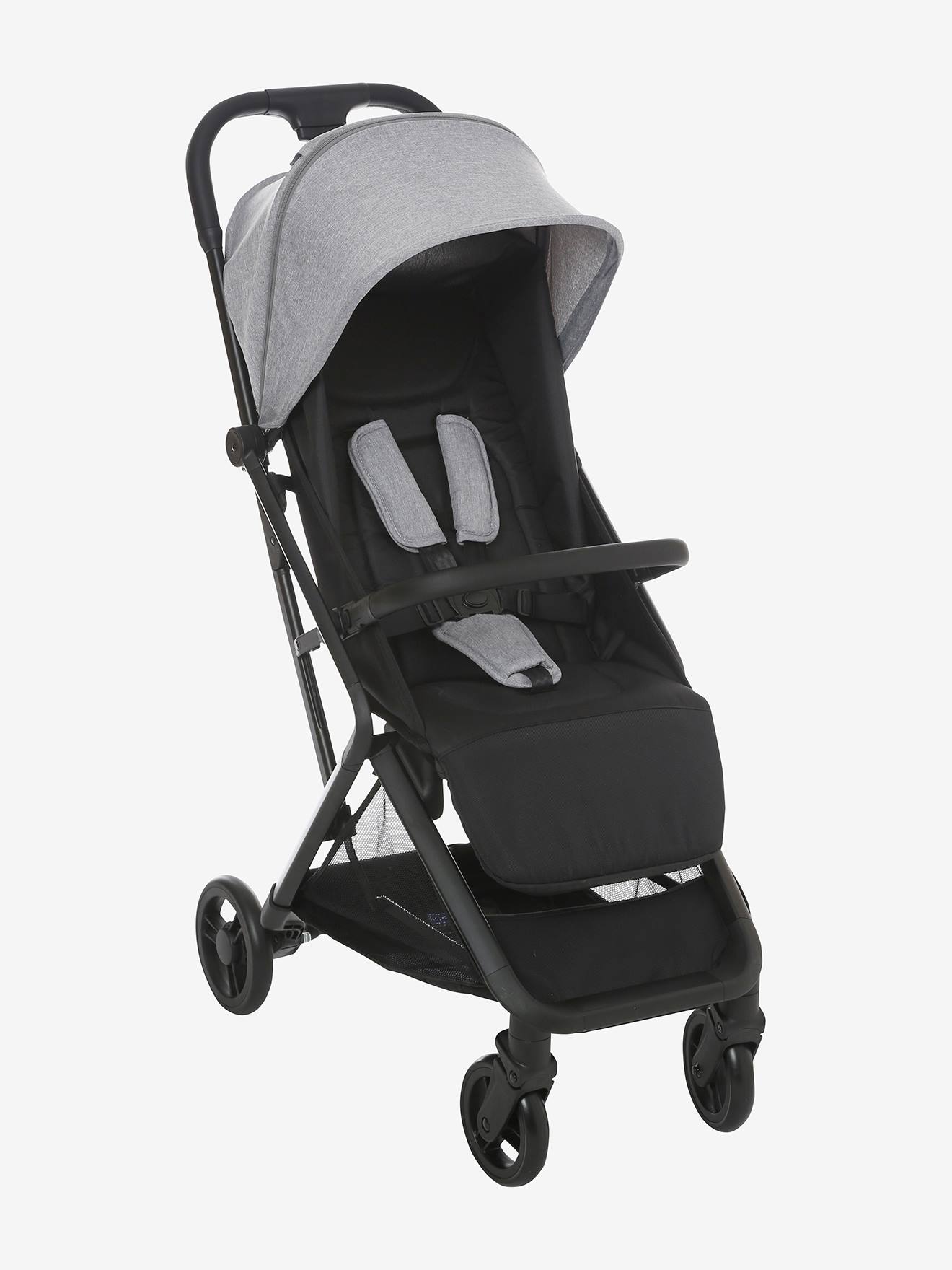 Poussette compacte Ikaria gris chiné