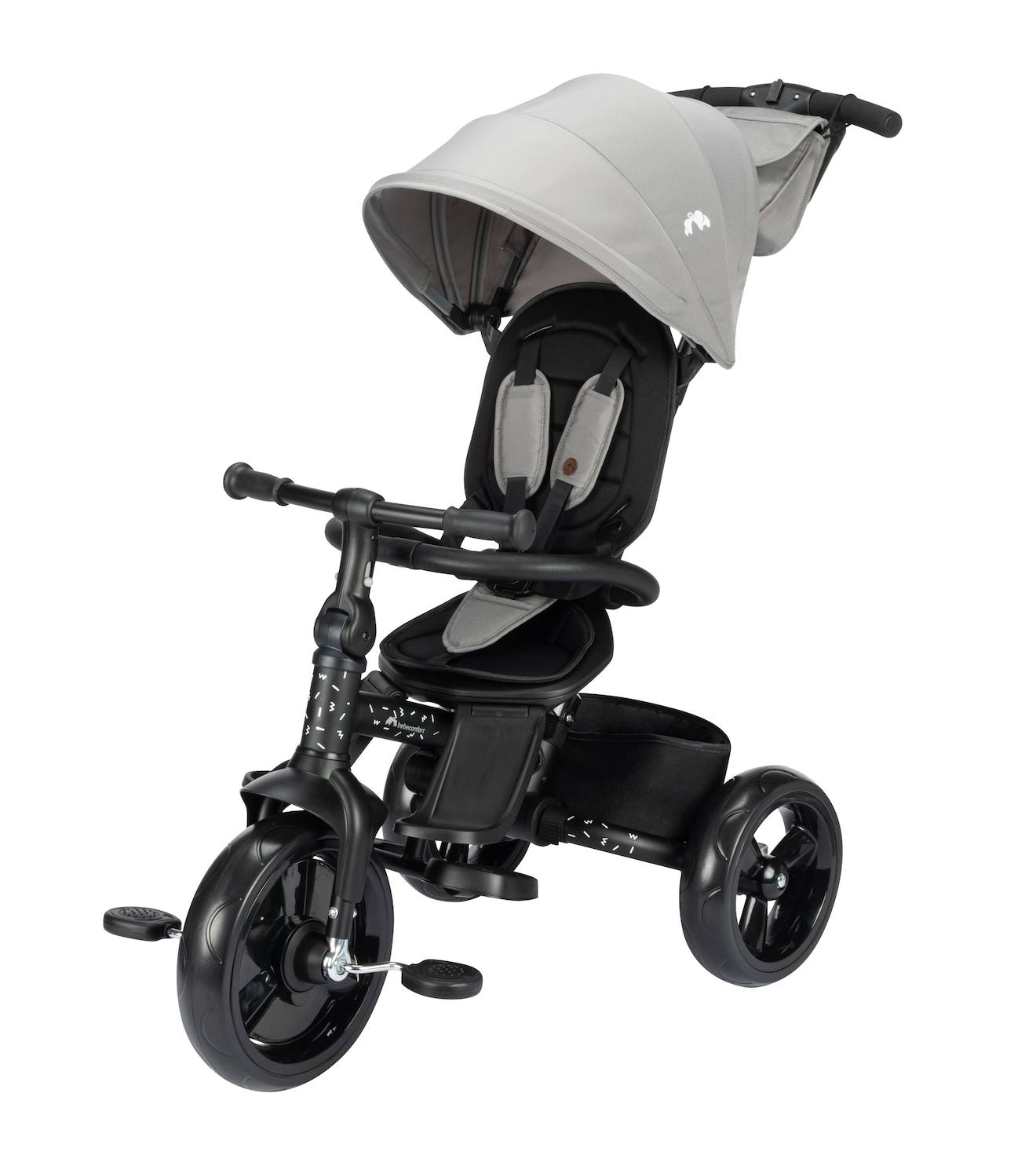 Poussette Et Tricycle Bébé 2 En 1 Windy Tinted Gray