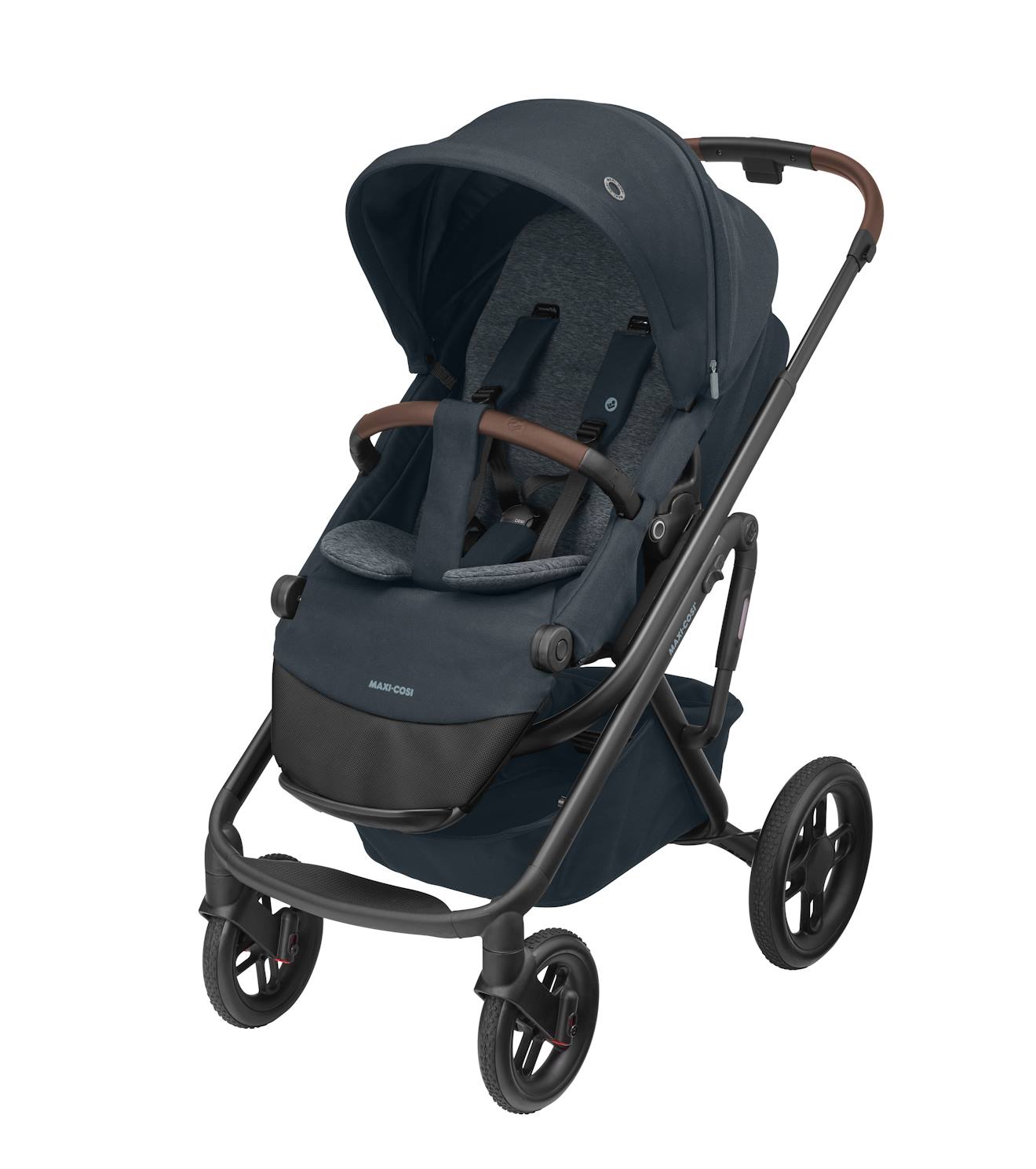 Poussette Tout-terrain Avec Nacelle Bébé Lila Xp+ Graphite Essentiel