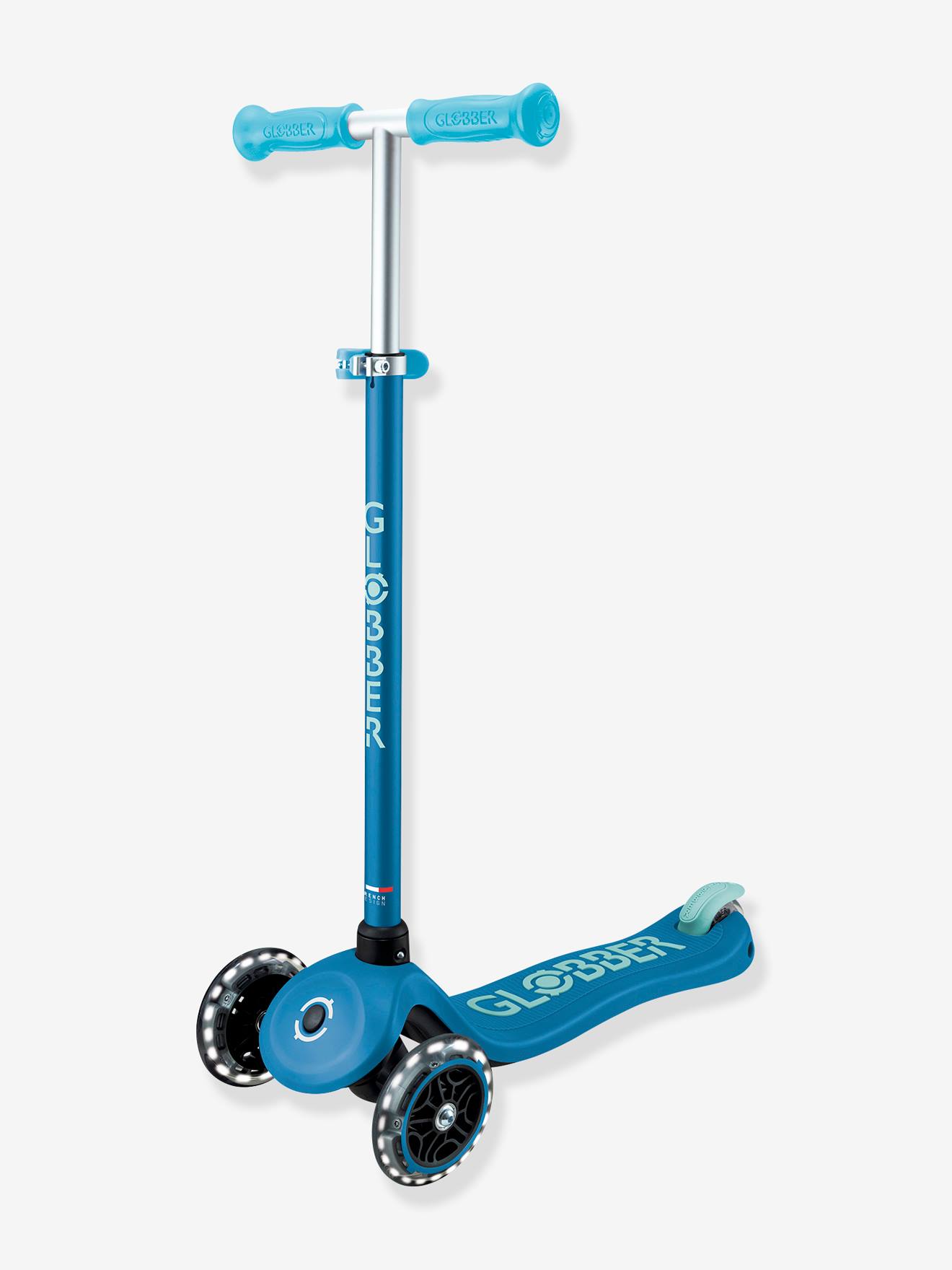 Primo Lights - Trottinette Lumineuse À 3 Roues Bleu Pétrole