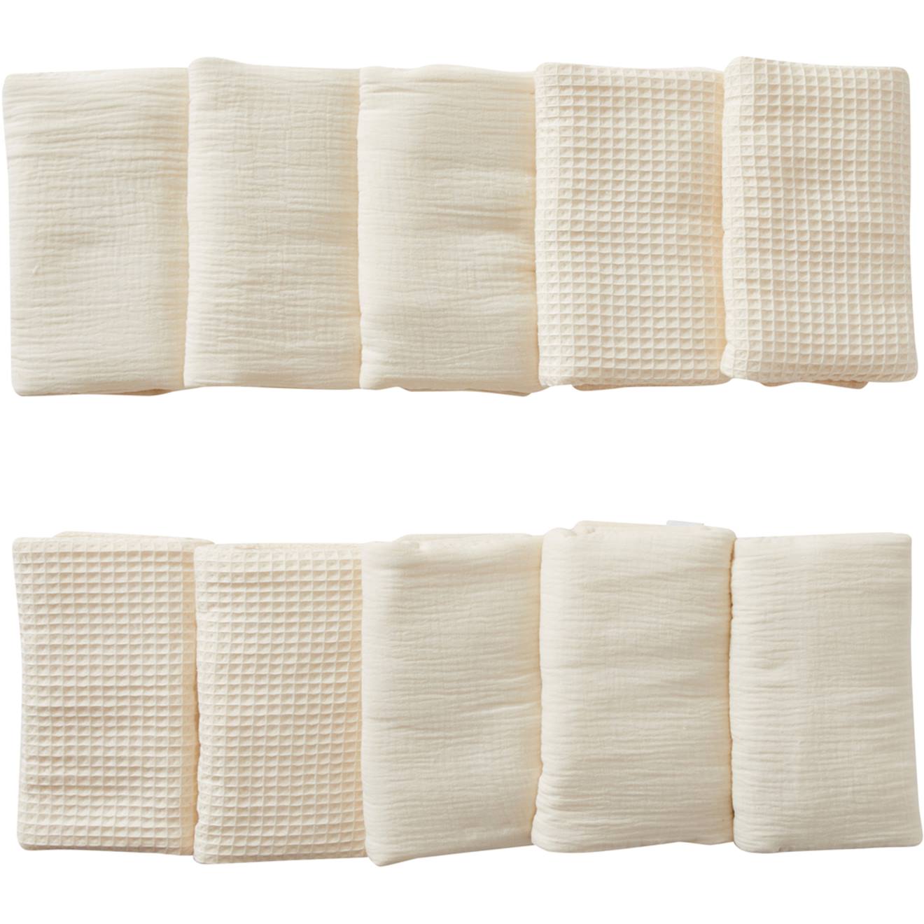 Protège Barreaux Mousse De Lait (pour Lits 60 X 120 Et 70 X 140 Cm) Ecru, Blanc