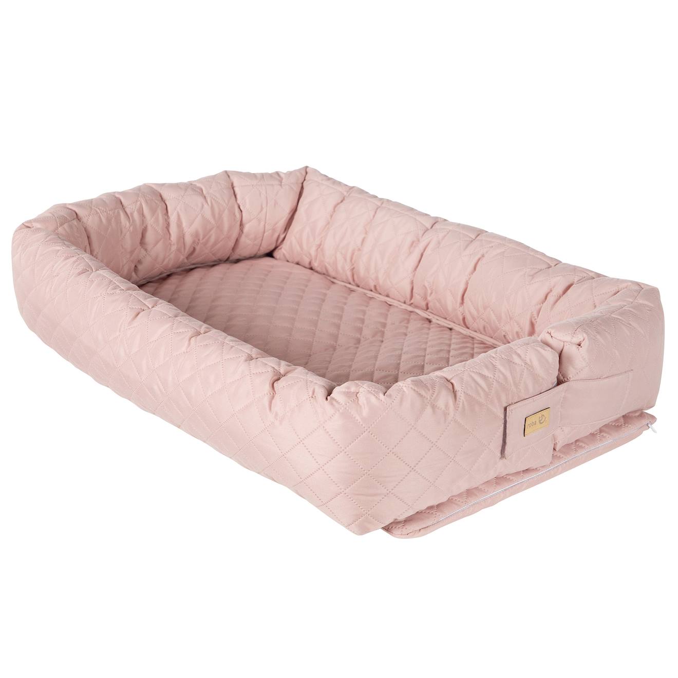 Réducteur De Lit 3 En 1 Tissu Déperlant Roba Style Rose Pastel