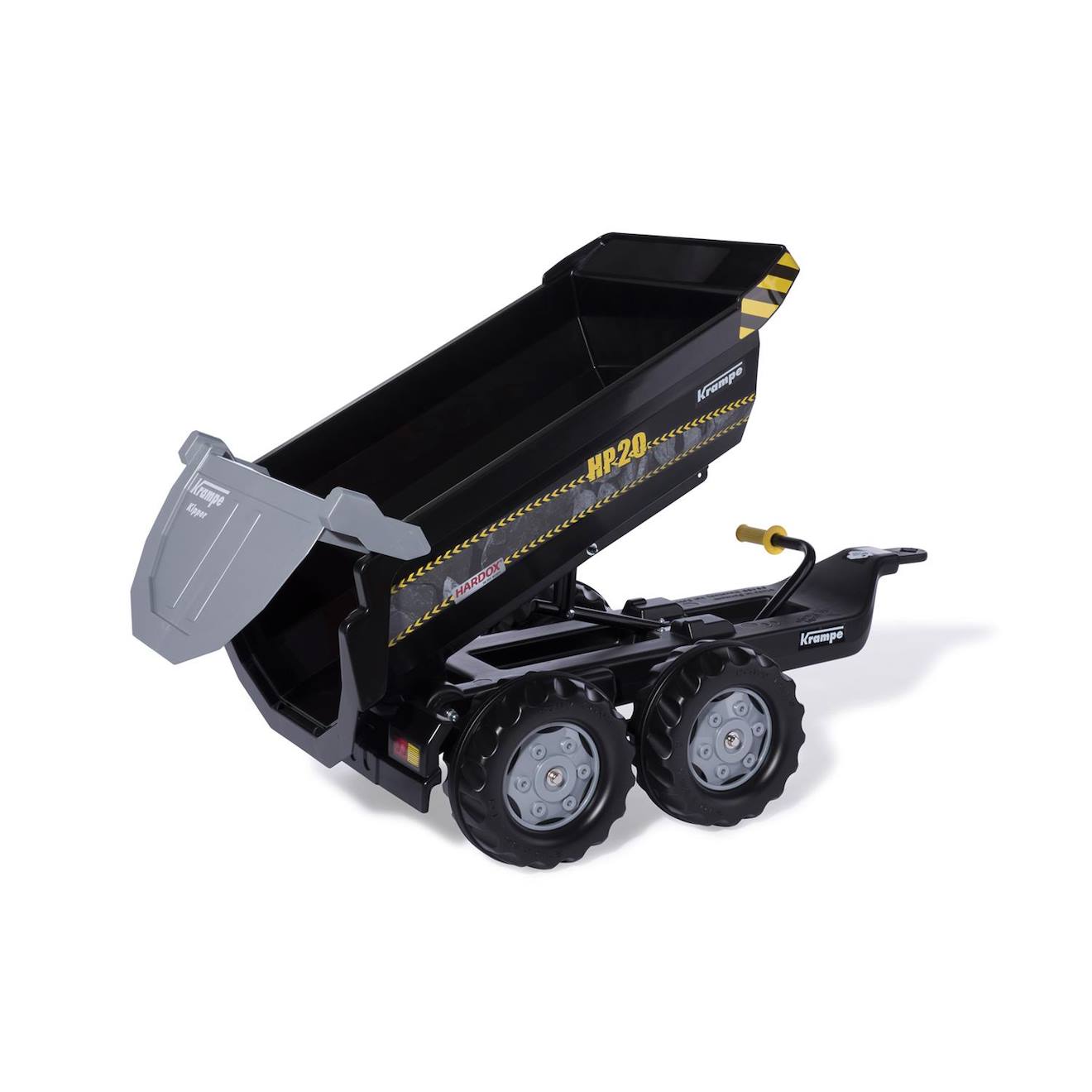 Remorque Double Essieux Trailer Krampe Hp20 Noir