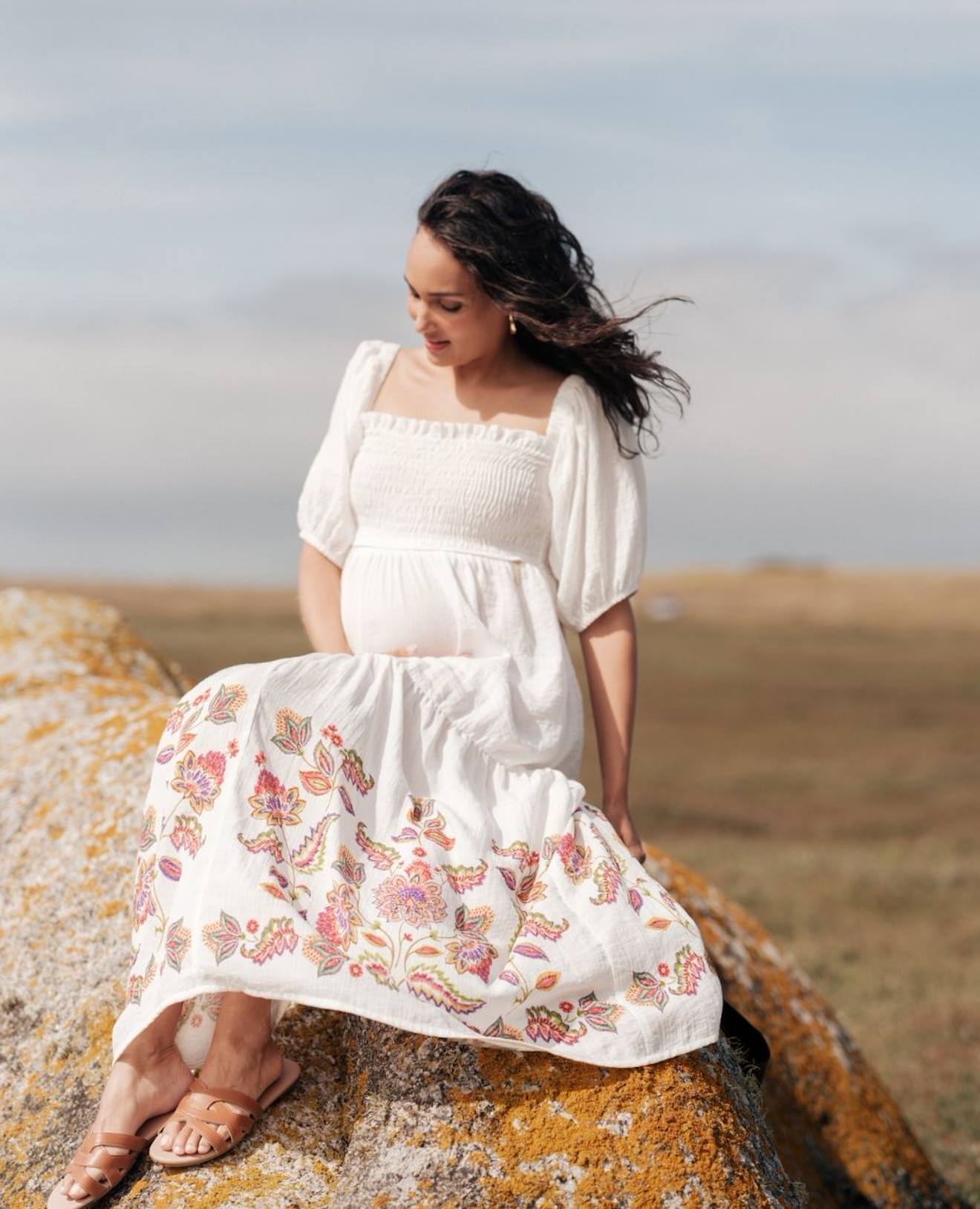 Robe D'allaitement Mila Multicolore