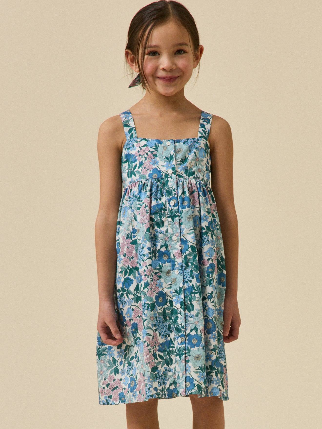 Robe En Tissu Liberty Clara Bell Fille Liberty Clara Bell