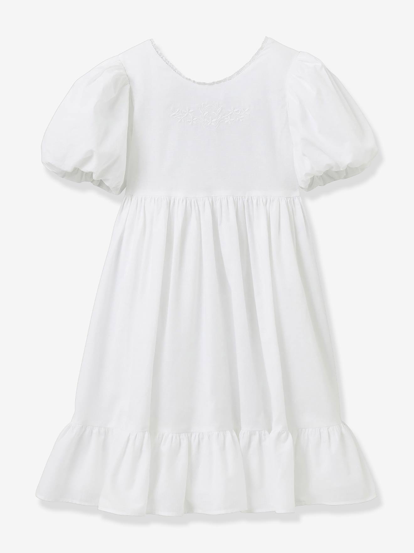 Robe fille Charlie- Cortège Arabesque écru