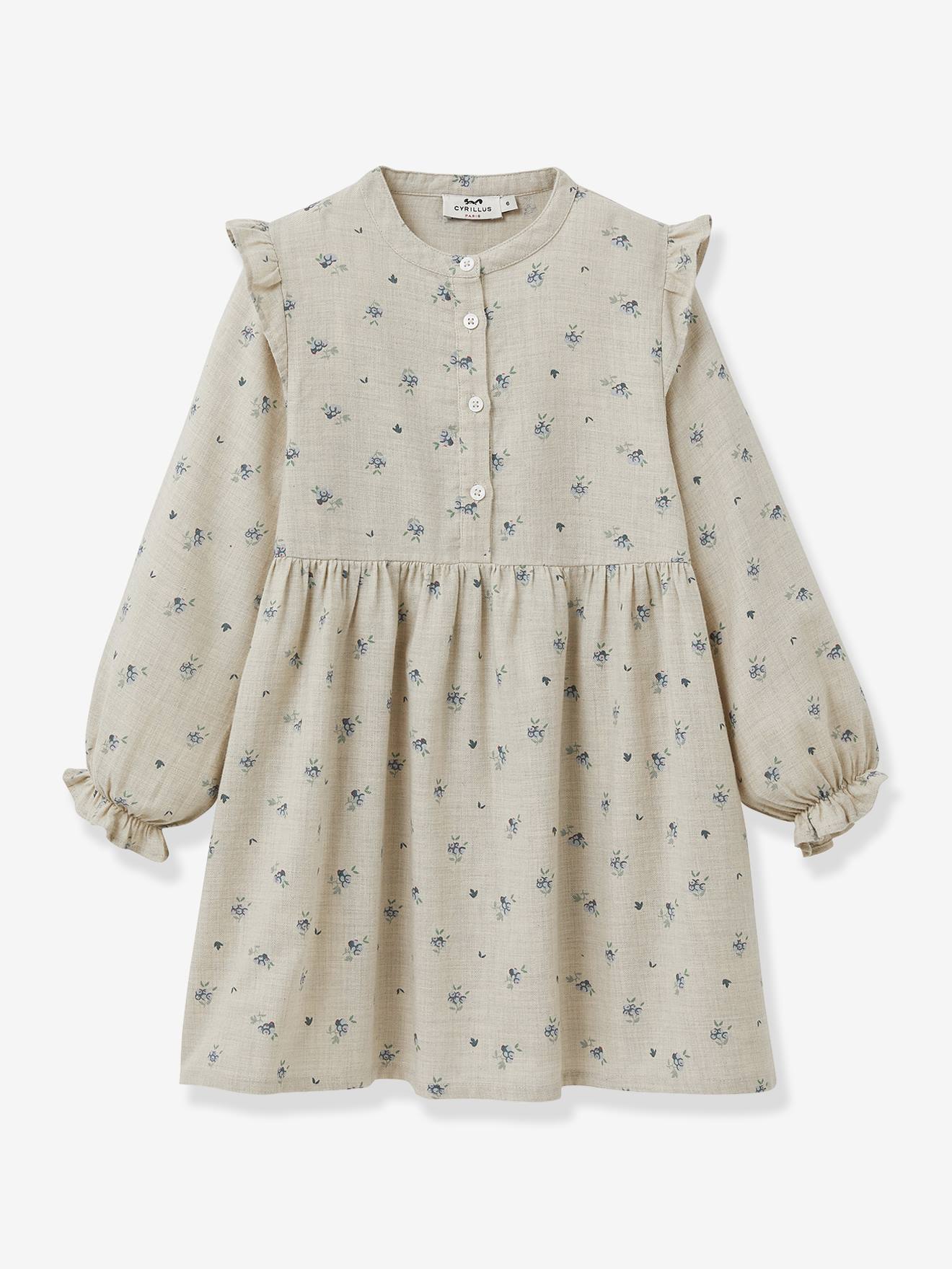 Robe imprimé Margotine fille rose