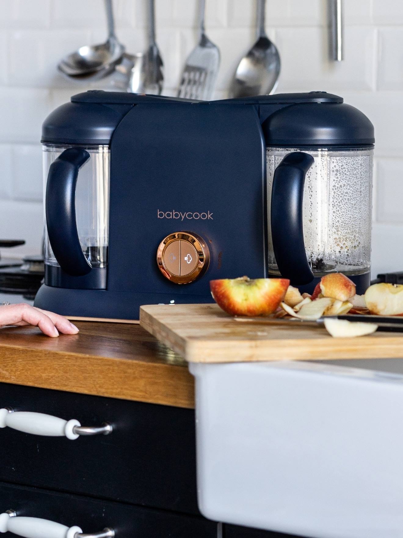 Robot 6 en 1 Babycook duo bleu nuit