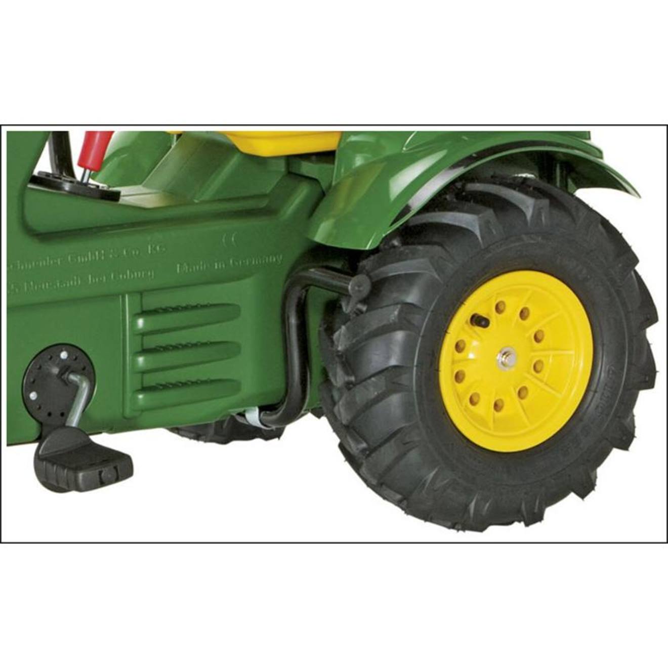 Rollyfarmtrac John Deere 7930 Avex Pneus Gonflable Vert Et Jaune