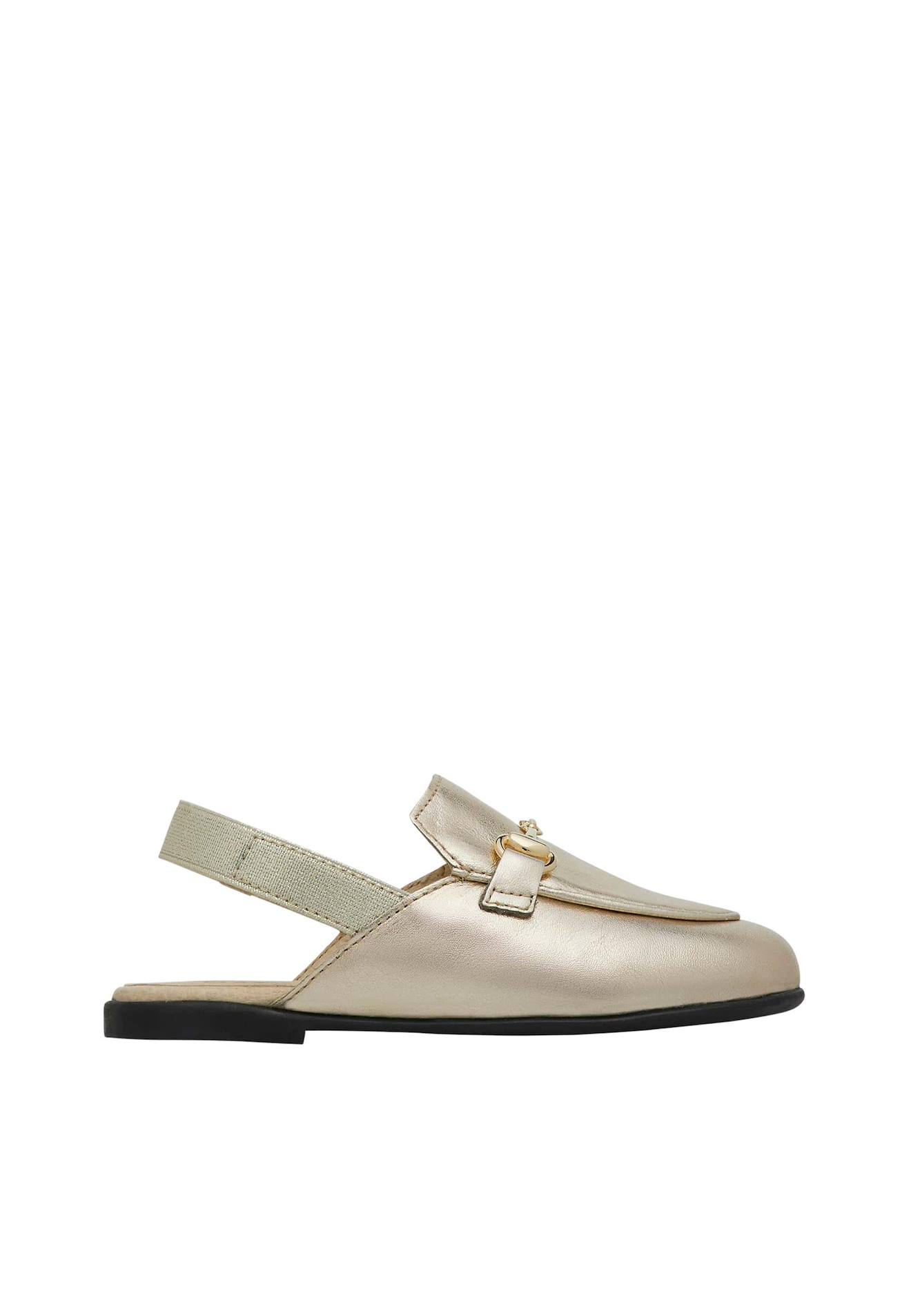 Sabot En Cuir Avec Pince Mestre 2 Platine-