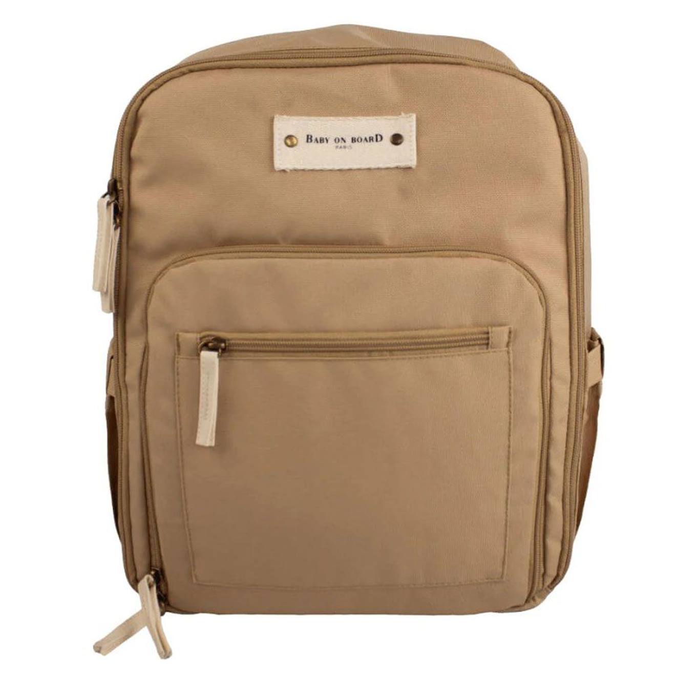 Sac À Dos À Langer Agathe Beige