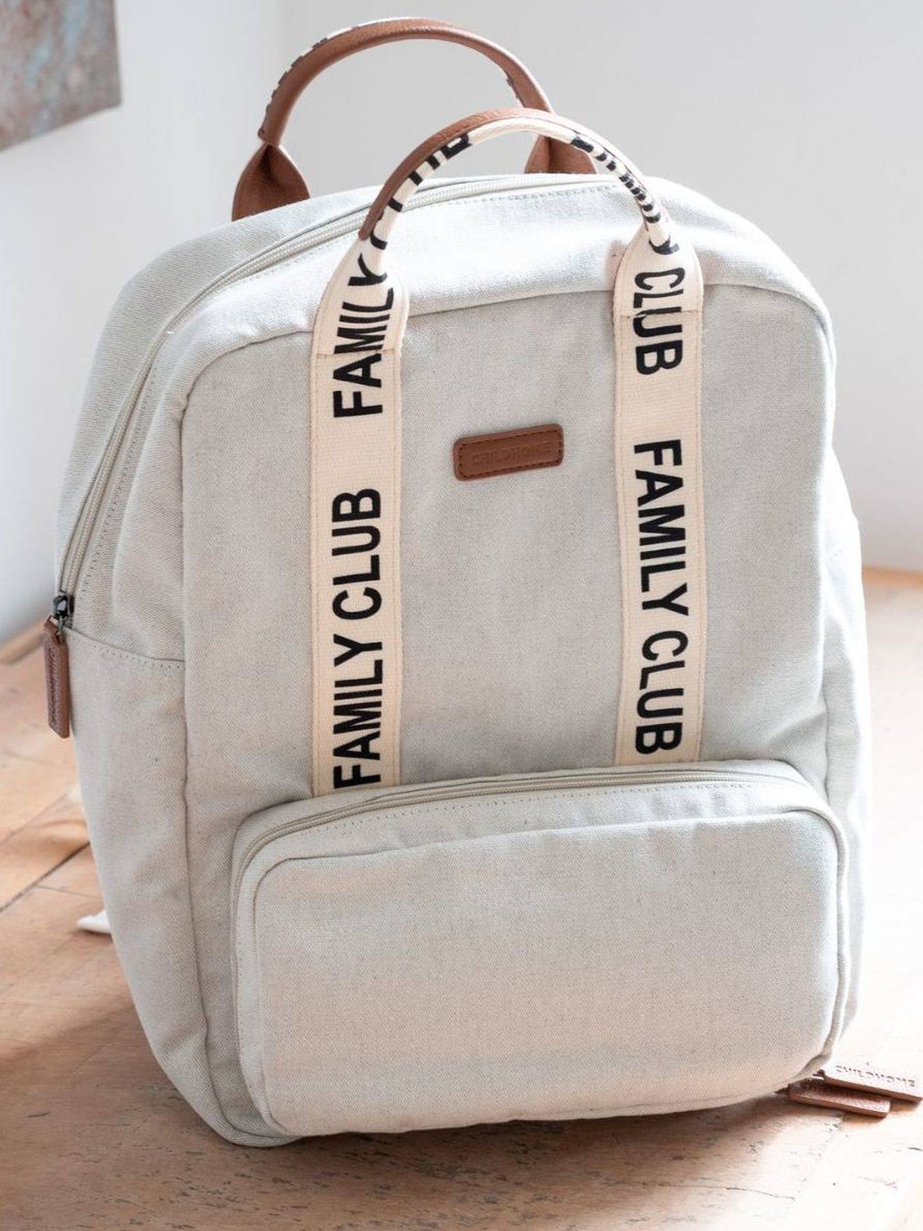Sac À Dos À Langer Family Club Signature Écru