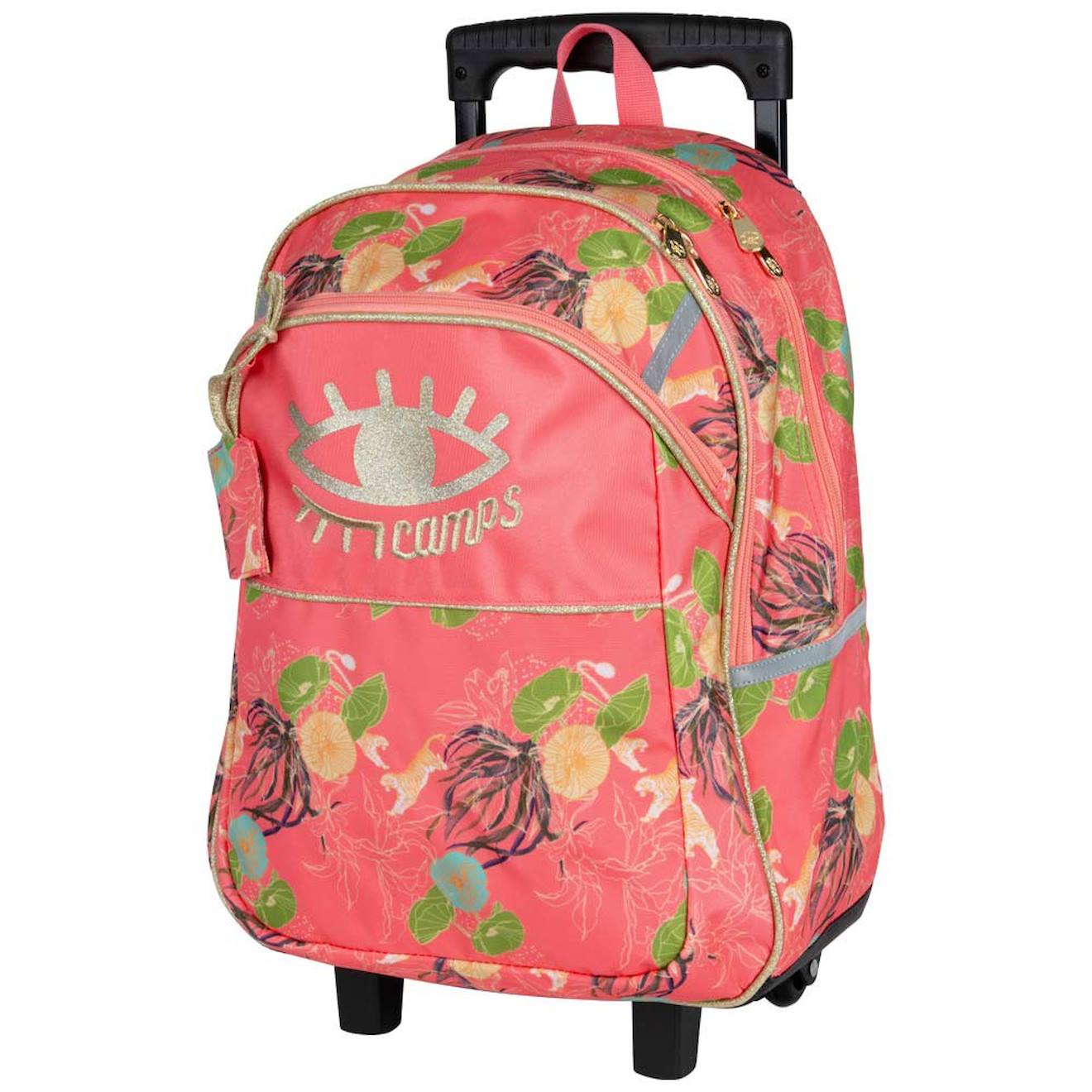 Sac À Dos À Roulettes Fille - Haut De Gamme Multicolore