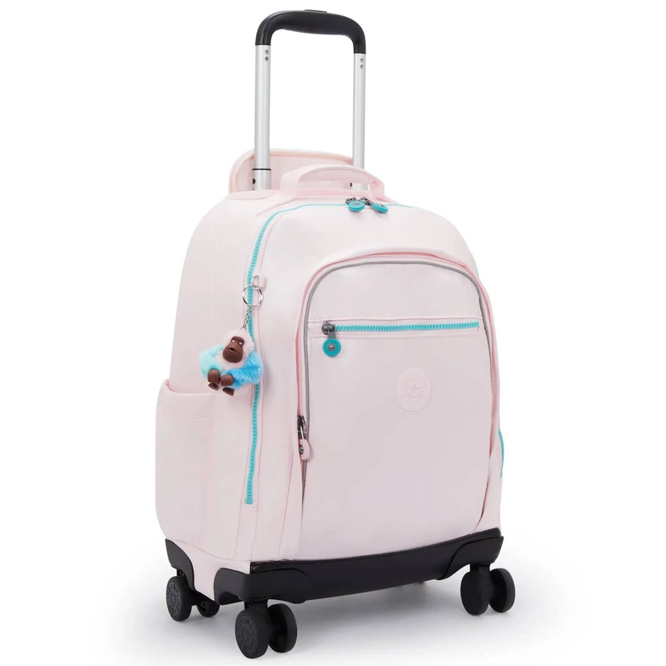 Sac À Dos À Roulettes Kipling New Zea 50 Cm - Haut De Gamme (sea Met) Multicolore