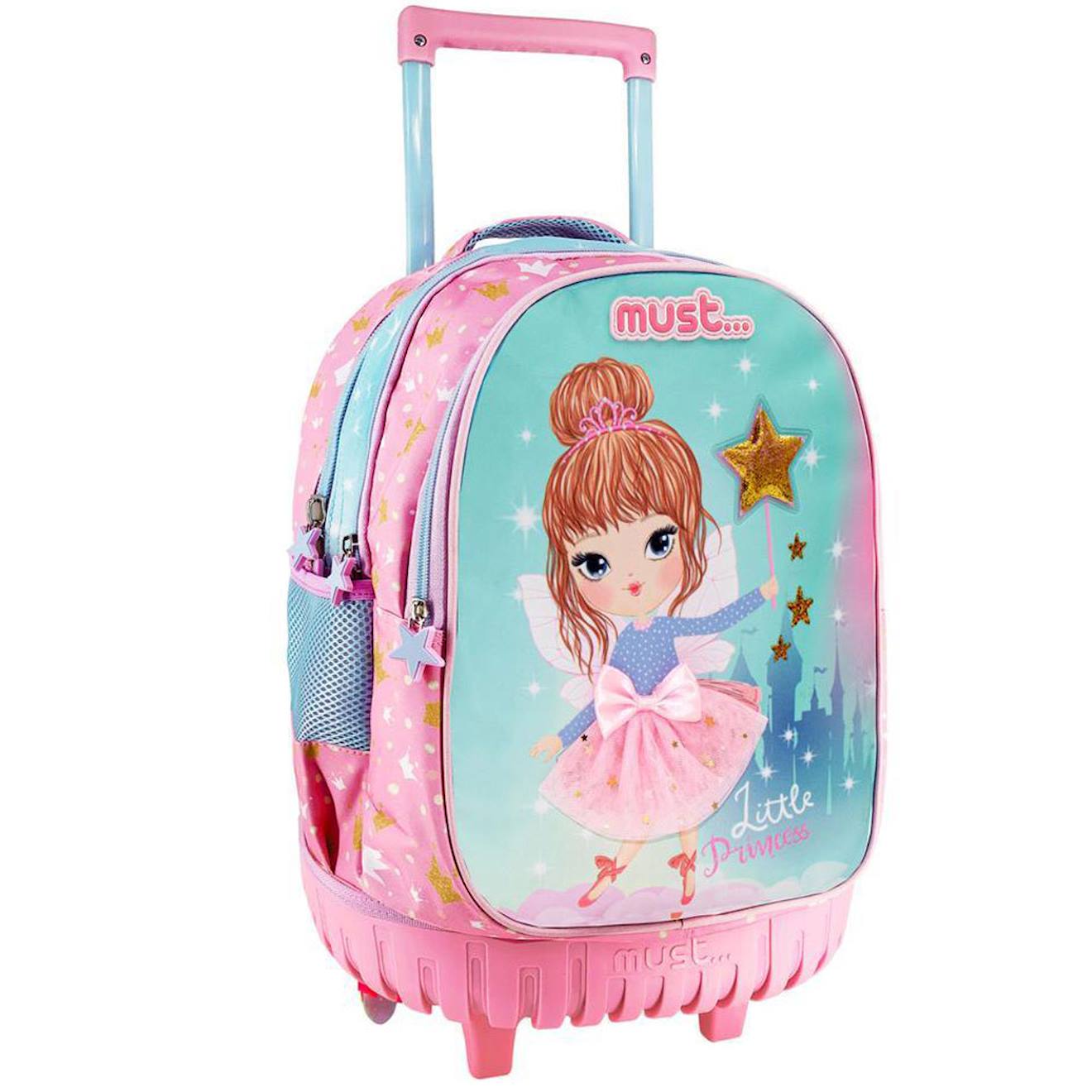 Sac À Dos À Roulettes - Little Princess 45 Cm Trolley - Fille Multicolore