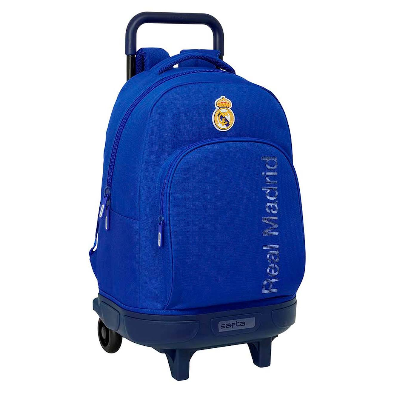 Sac À Dos À Roulettes Real Madrid 45 Cm Trolley Haut De Gamme Multicolore