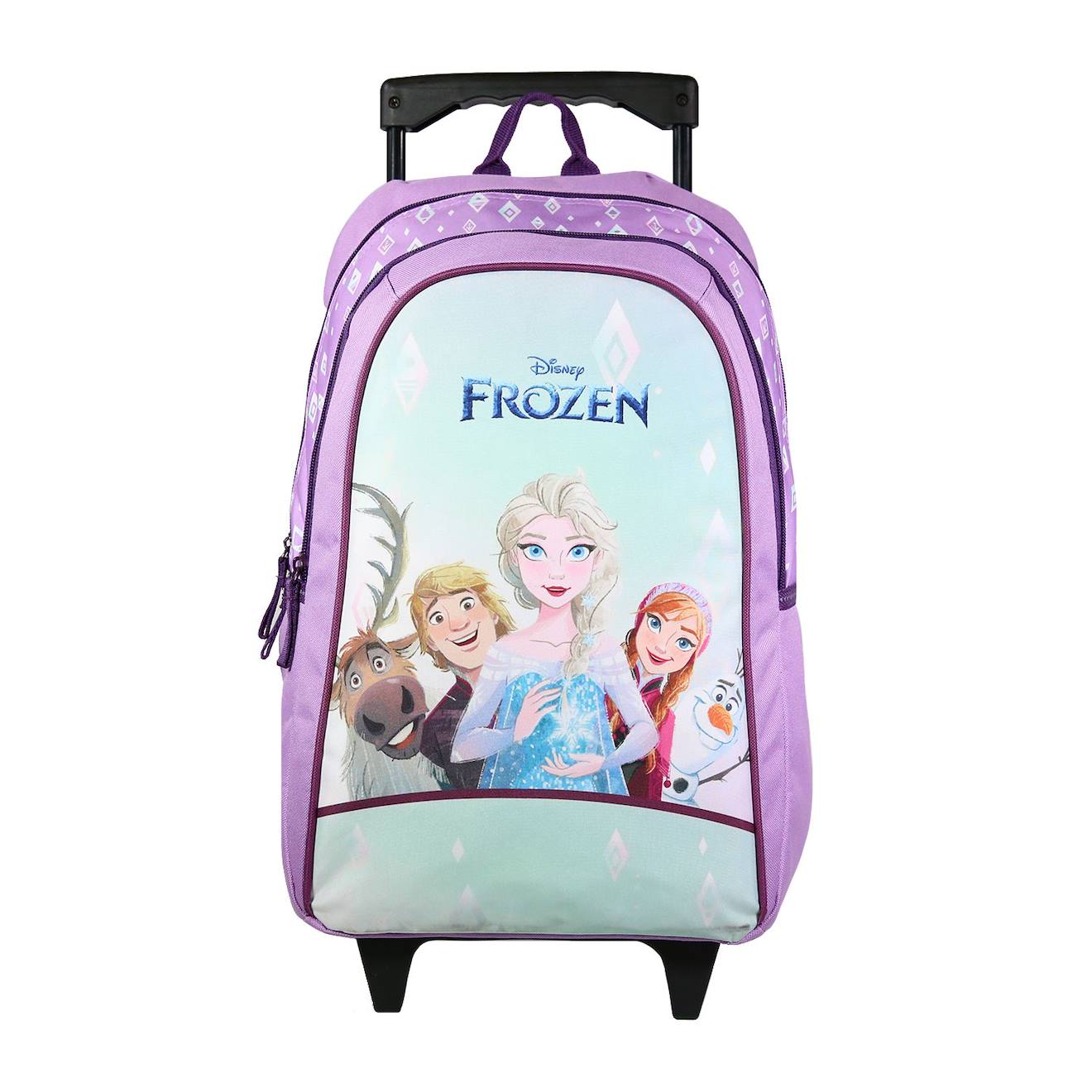 Sac À Dos À Roulettes Scolaire La Reine Des Neiges / Frozen Violet