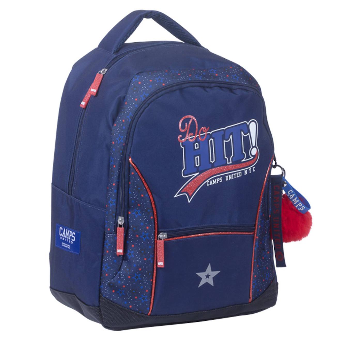 Sac À Dos Camps Girl 42 Cm - 2 Cpt (hit) Multicolore