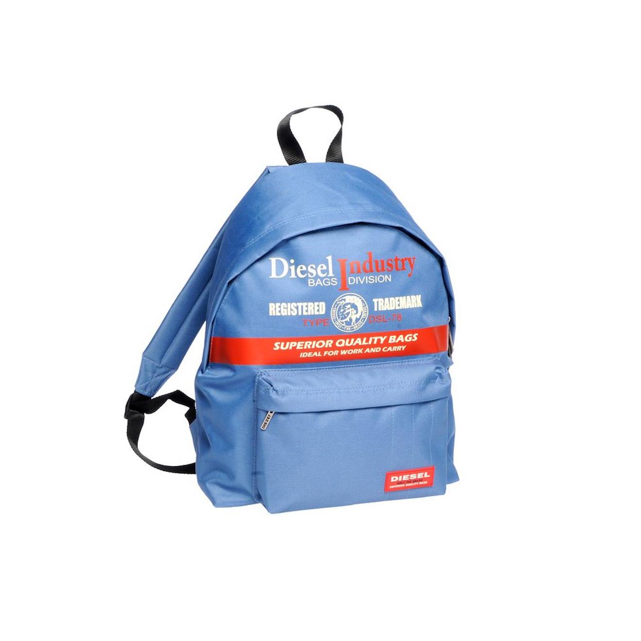 Sac À Dos Casual 43 Cm Diesel Industry – Diesel Bleu