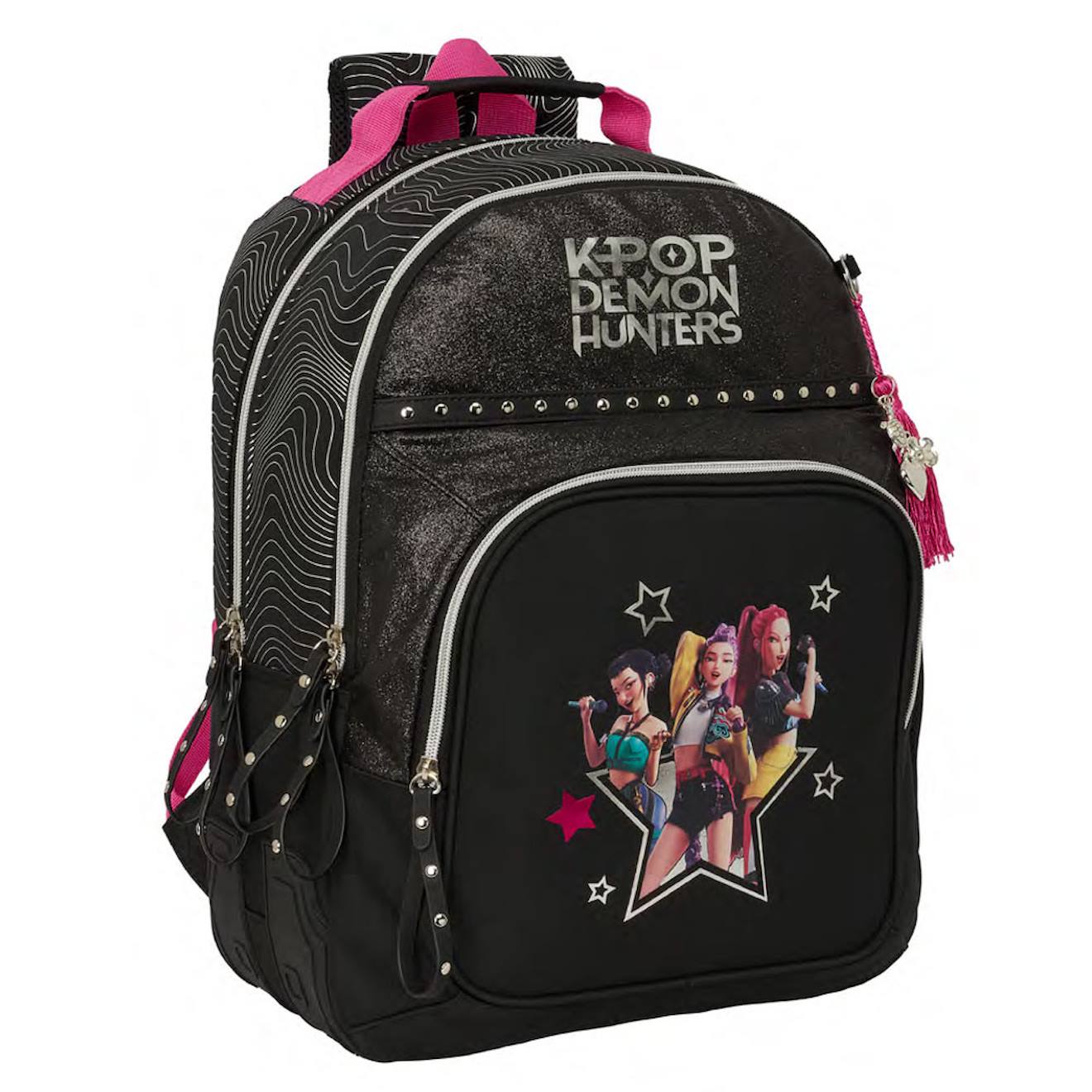 Sac À Dos Fille Kpop Demon Hunters 2 Compartiments Multicolore