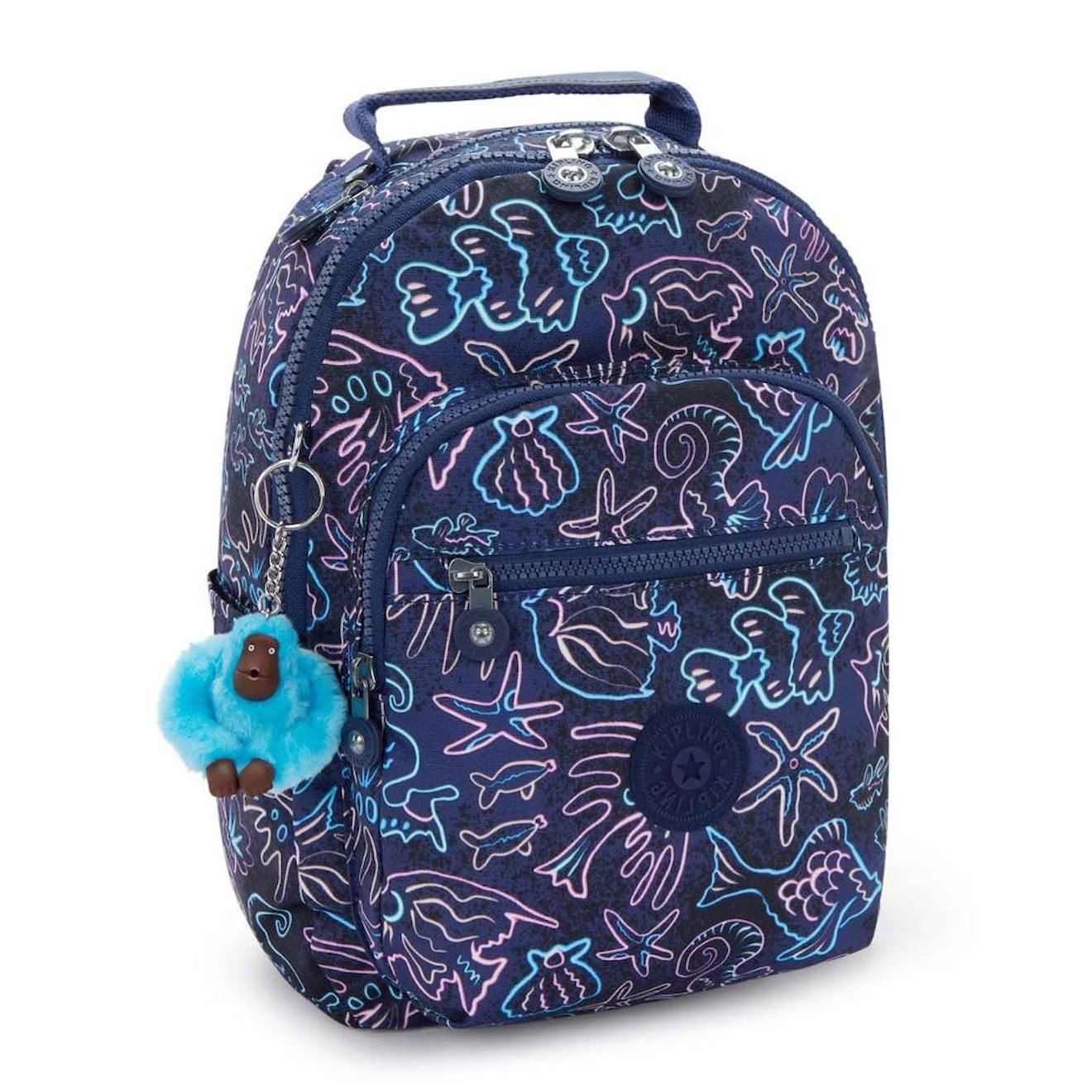 Sac À Dos Kipling Seoul S 35 Cm Bleu / Multicolore / Bleu