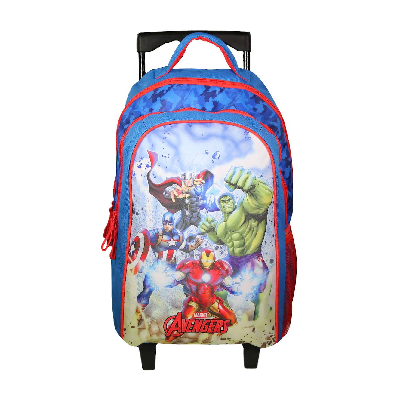 Sac À Dos Scolaire À Roulettes Avengers Multicolore