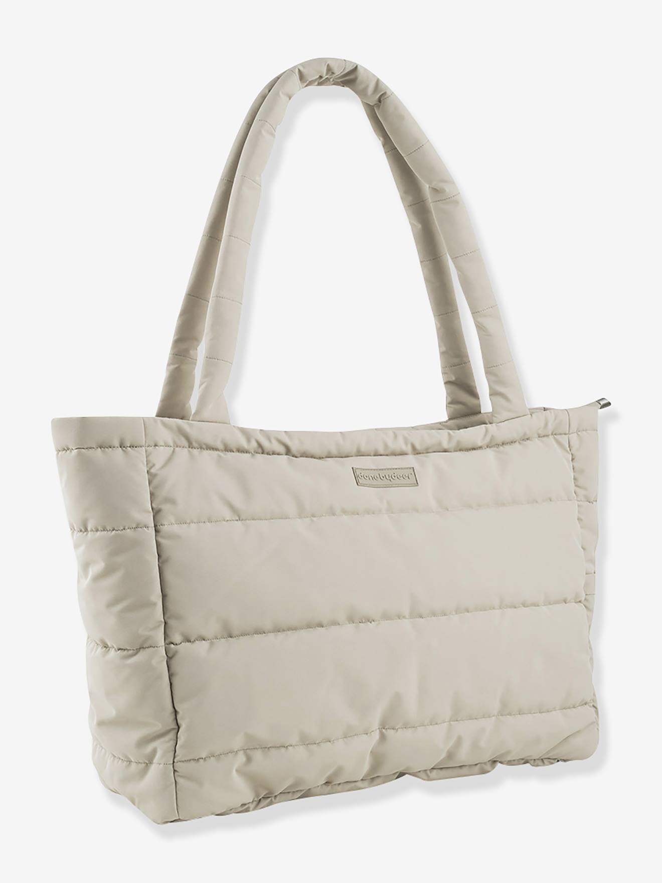 Sac à langer fourre-tout matelassé sable