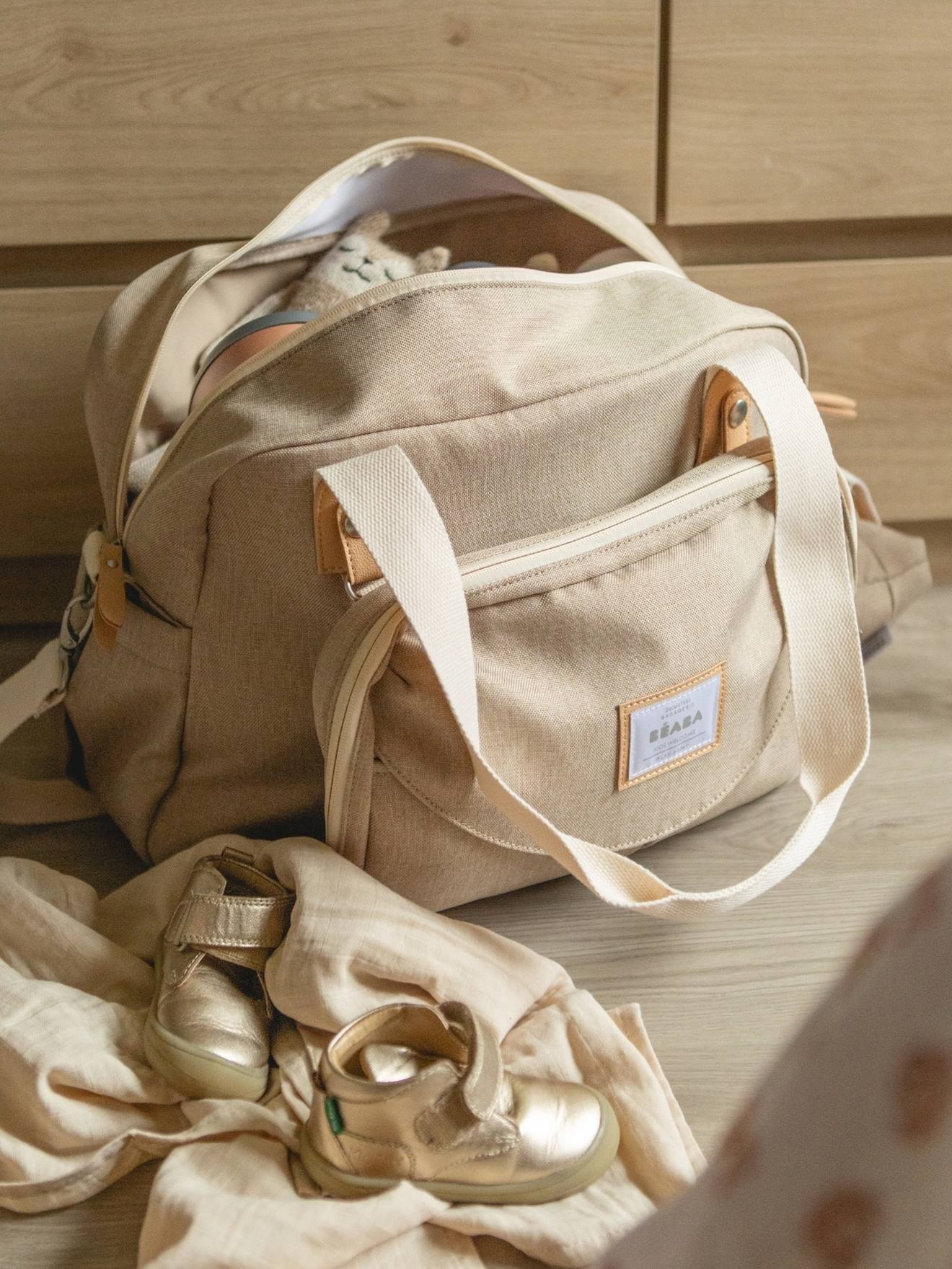 Sac à langer Genève II beige imprimé