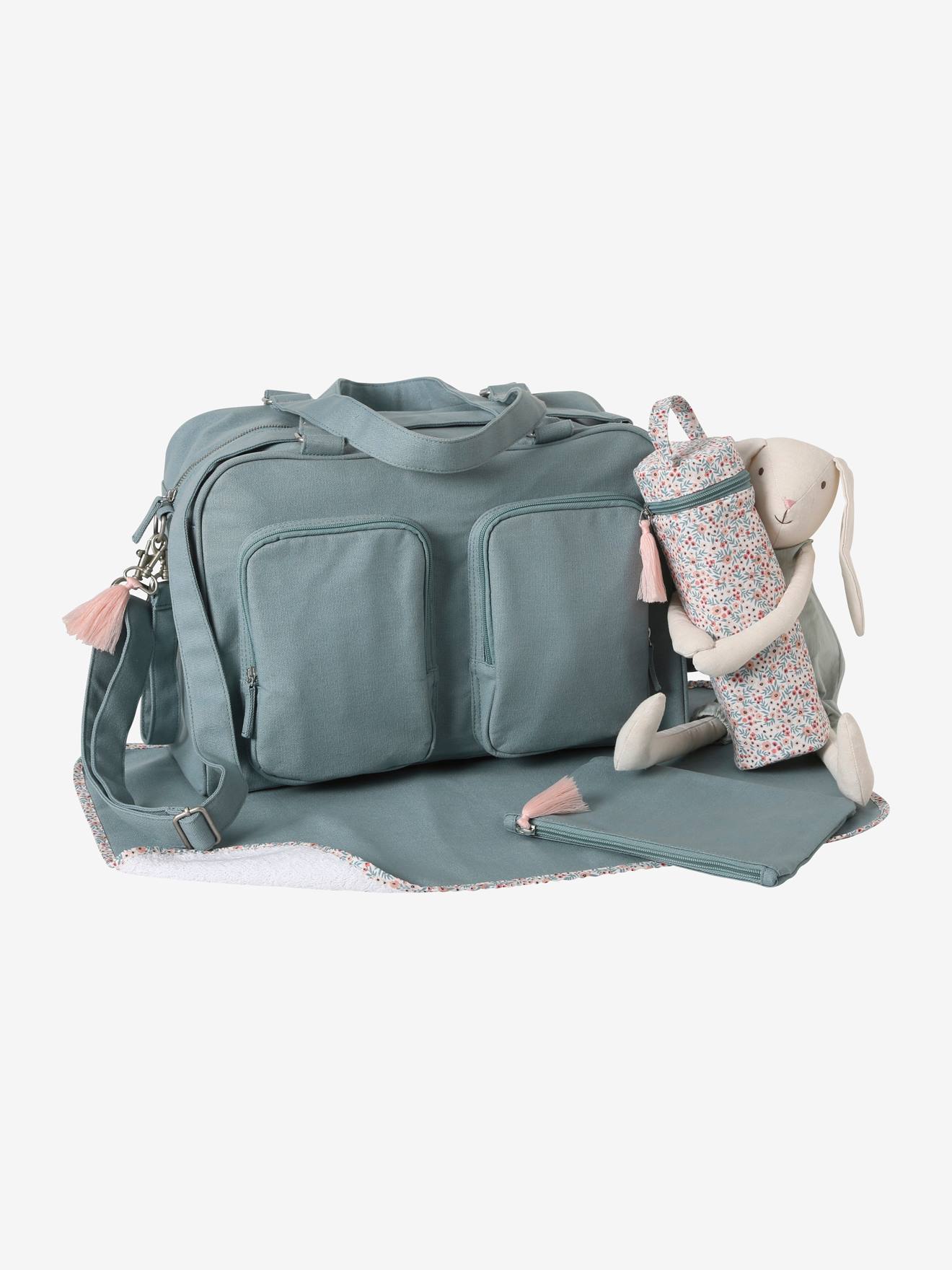 Sac à langer multipoches Family bleu