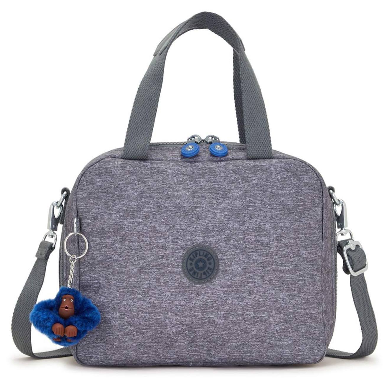 Sac Repas Kipling Miyo 25 Cm - Sac Goûter Gris