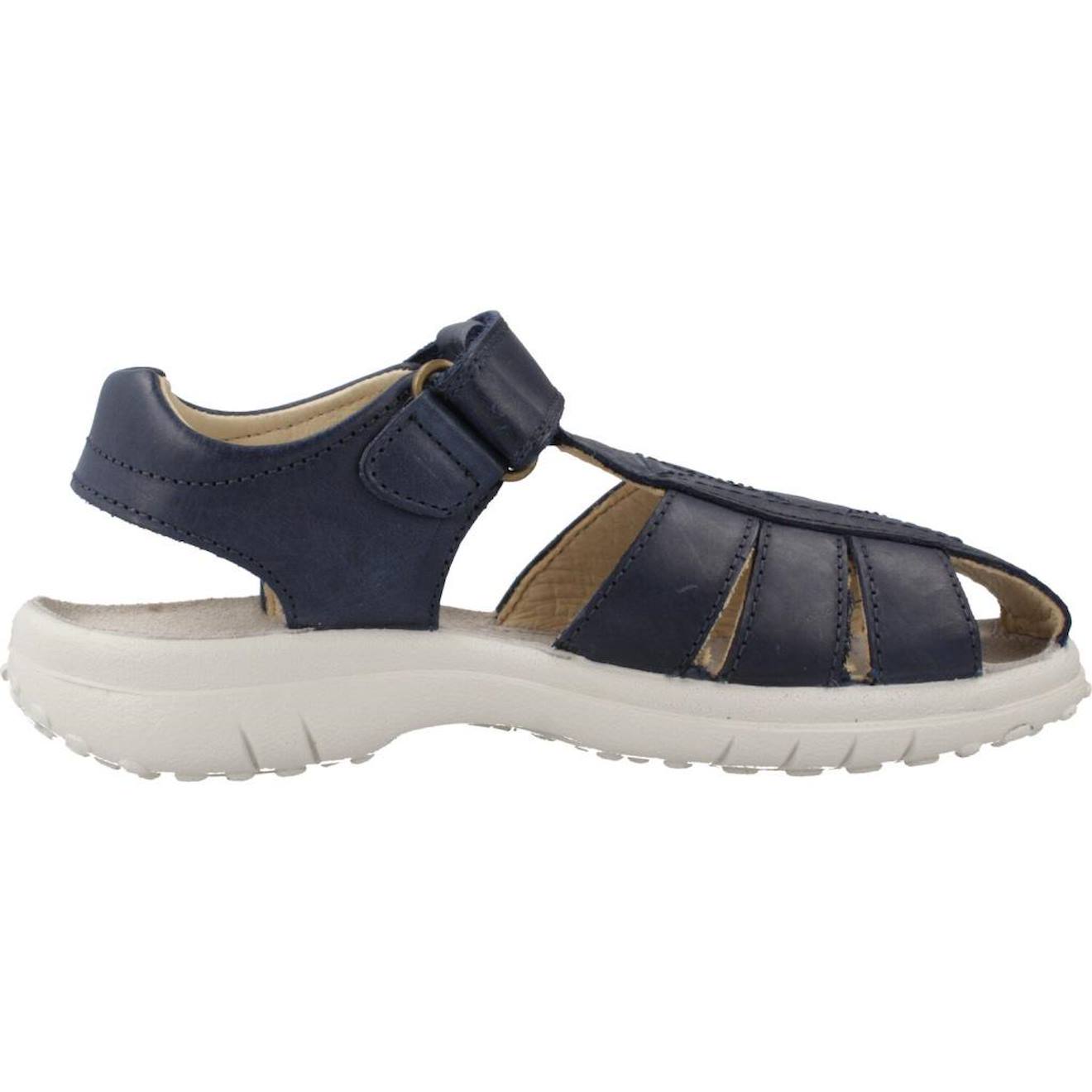 Sandale Enfant Cuir Bintan Bleu
