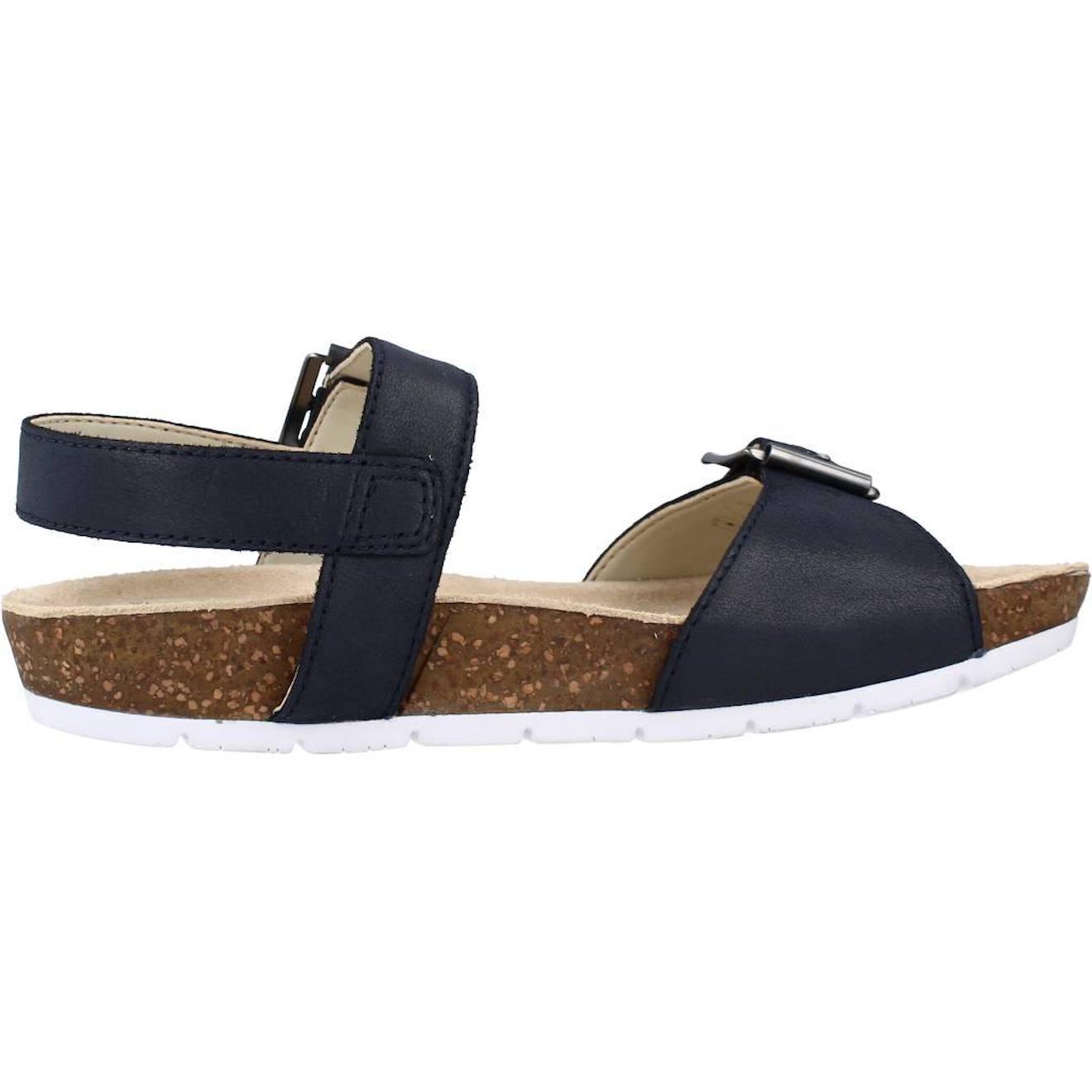 Sandale Enfant Cuir Cuir River Sand K Bleu Navy